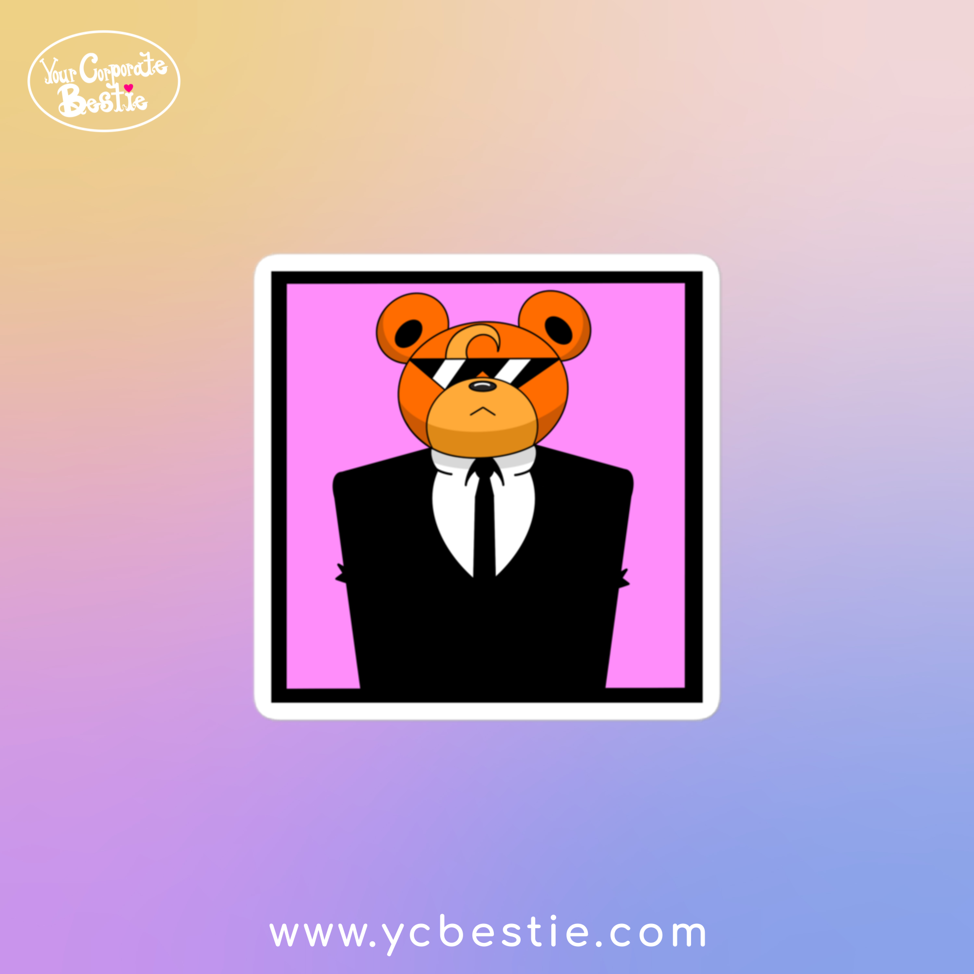 "The Fratman" Sticker