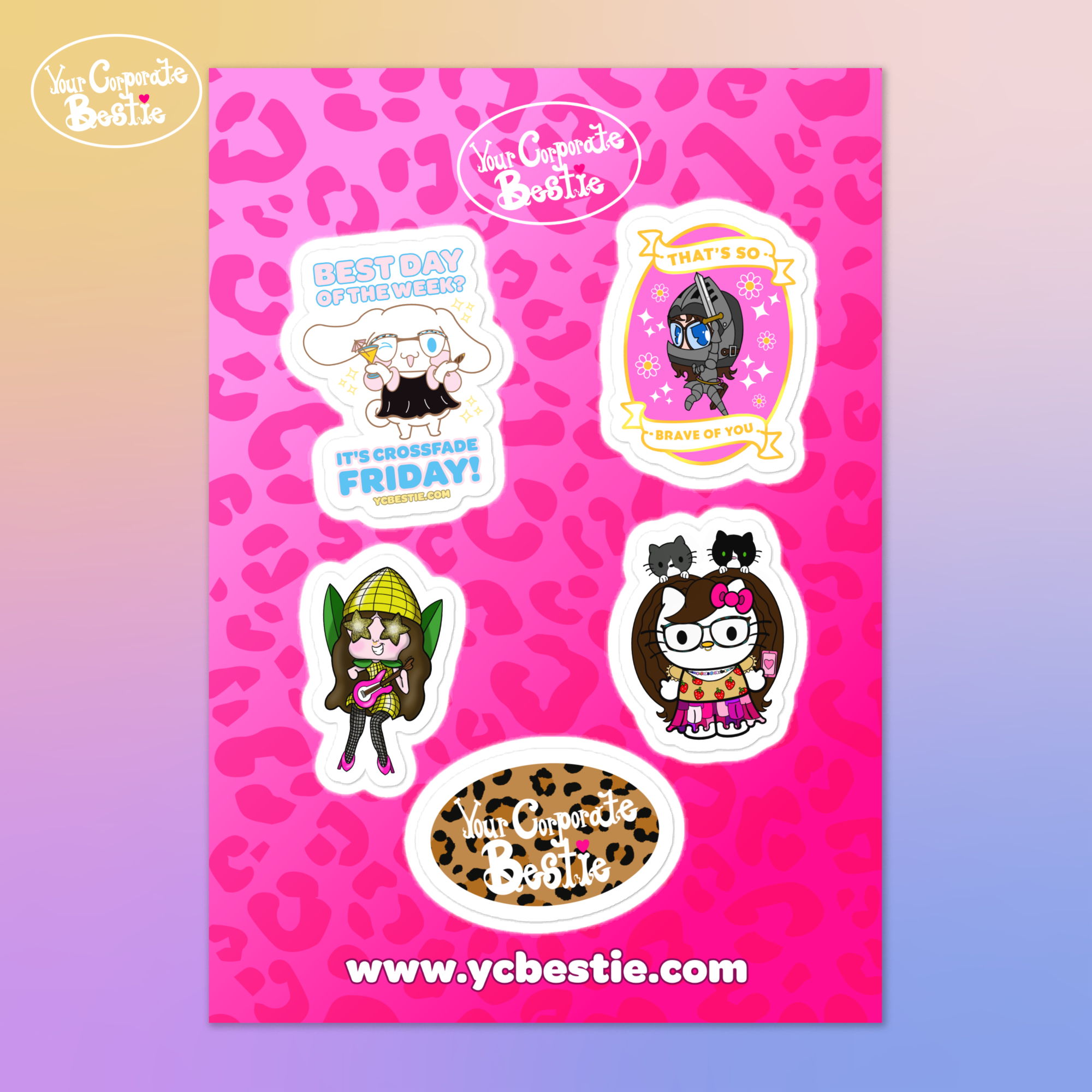 YCB Sticker Sheet
