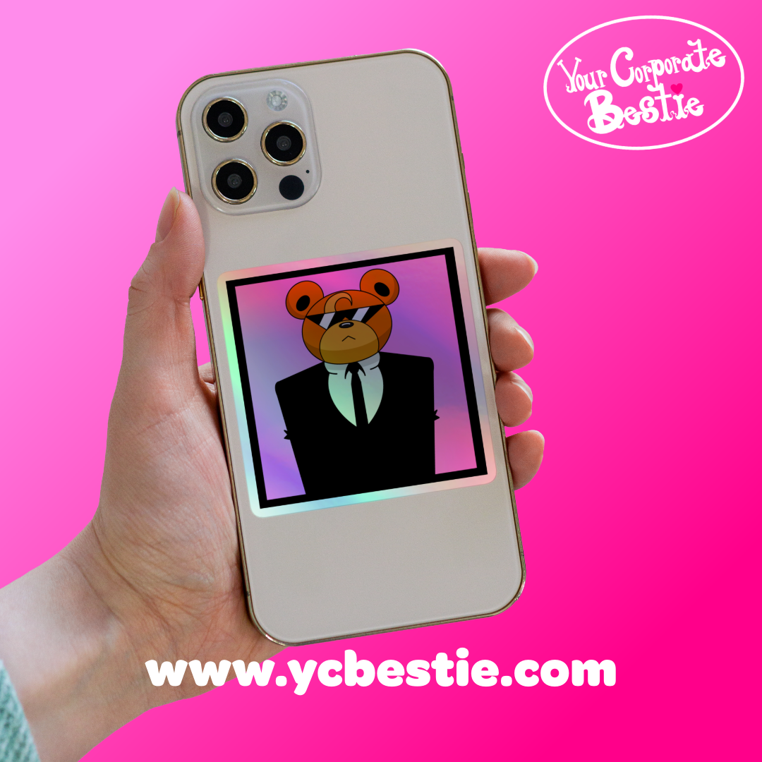 "The Fratman" Holographic Sticker