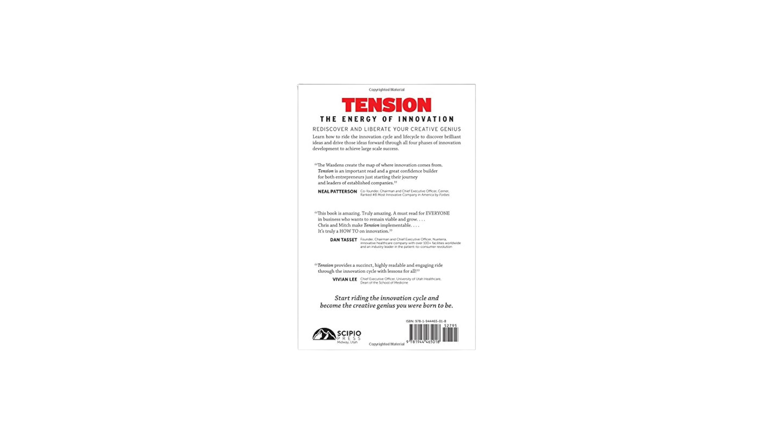 Featured in Tension: The Energy of Innovation