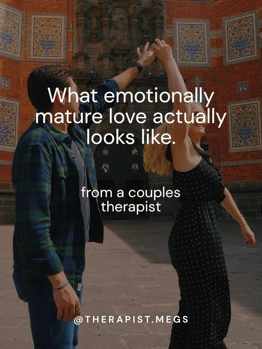 Nobody teaches us what emotionally mature love actually looks like. Most of us learned about love from people who were doing their best with their own unhealed wounds.

So we grow up thinking conflict means something is wrong. That needing things is 