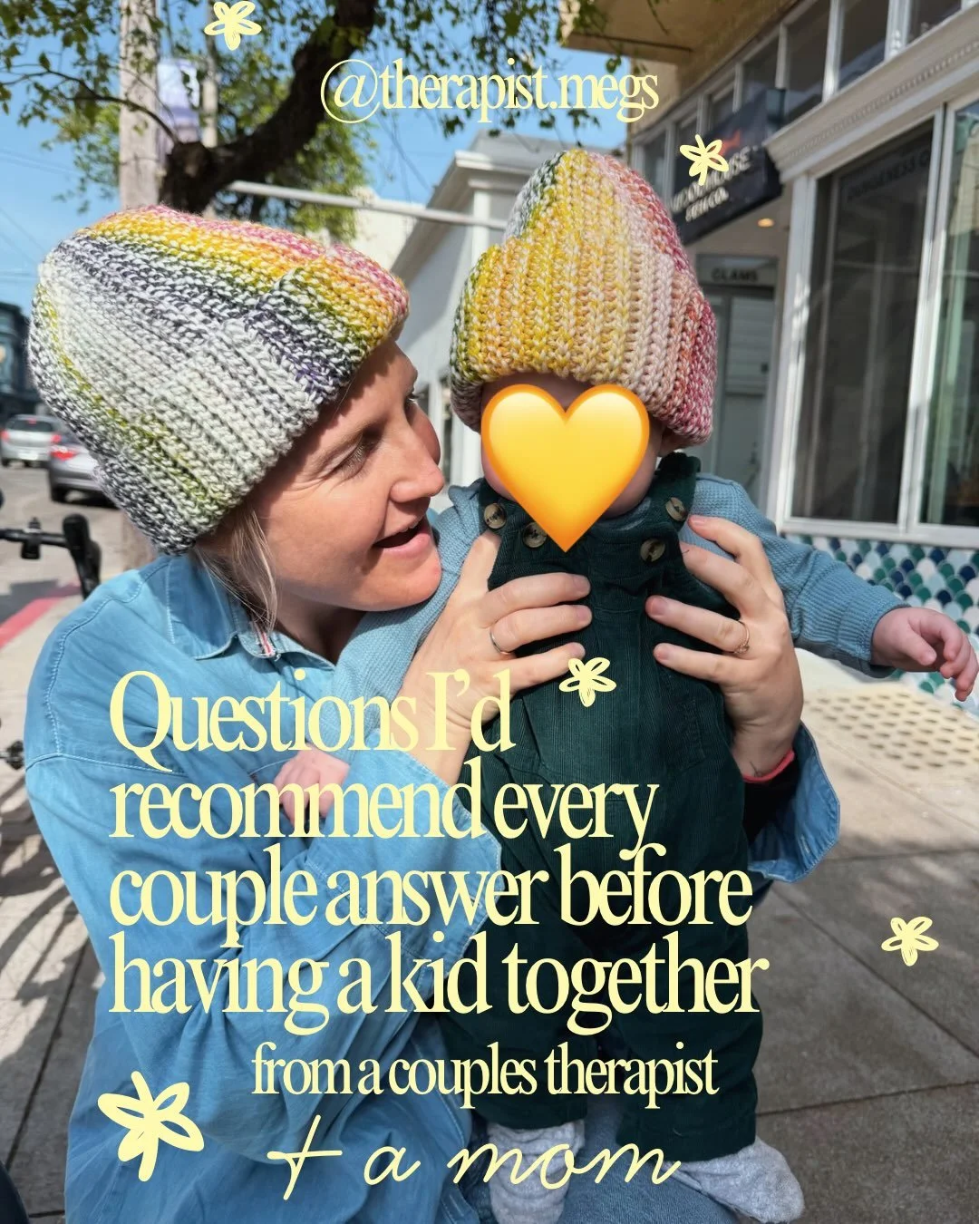 Have the hard conversations now. Your future kid is kind of counting on it. 🙃