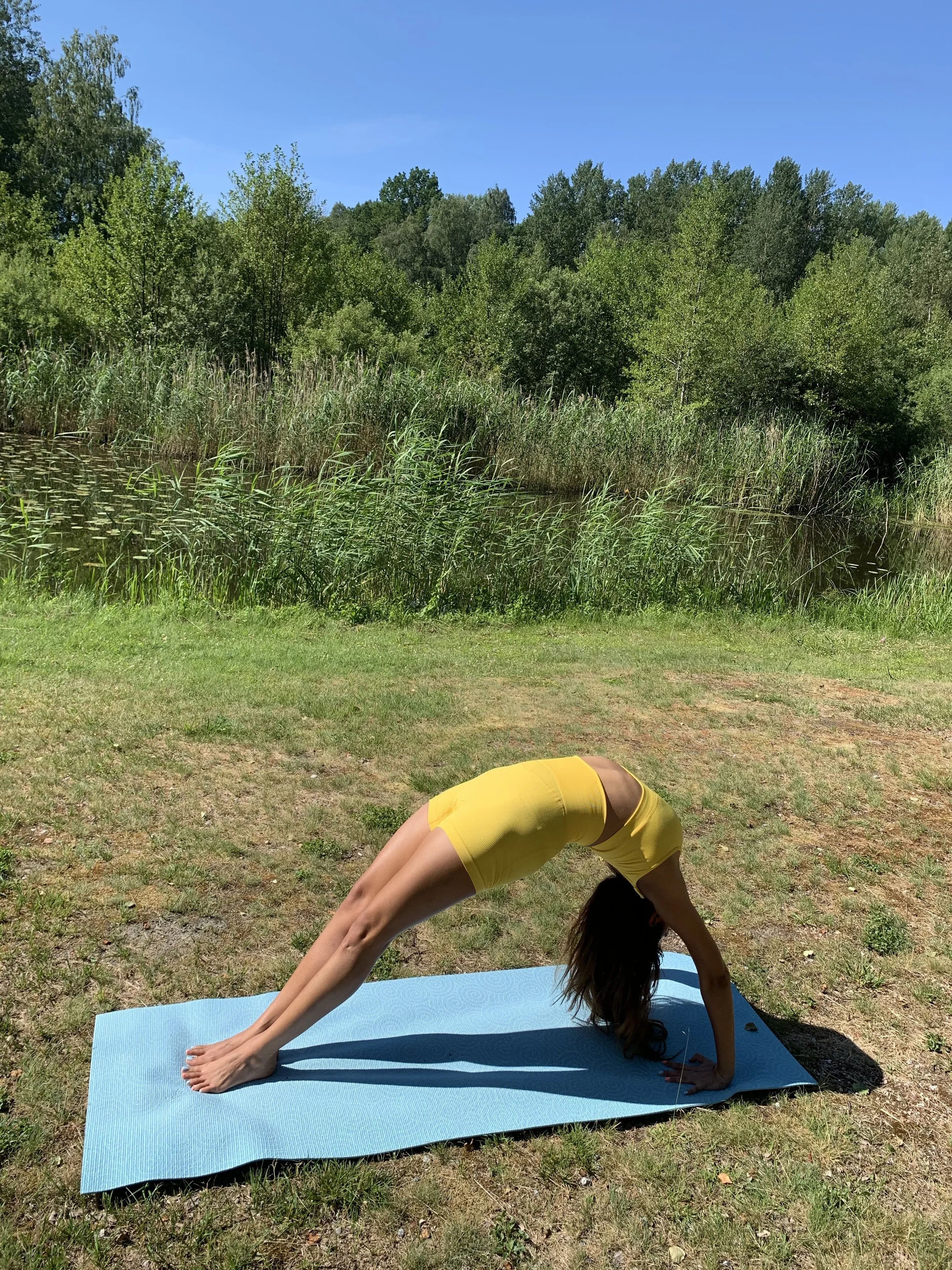 Yoga pratice in Sweden