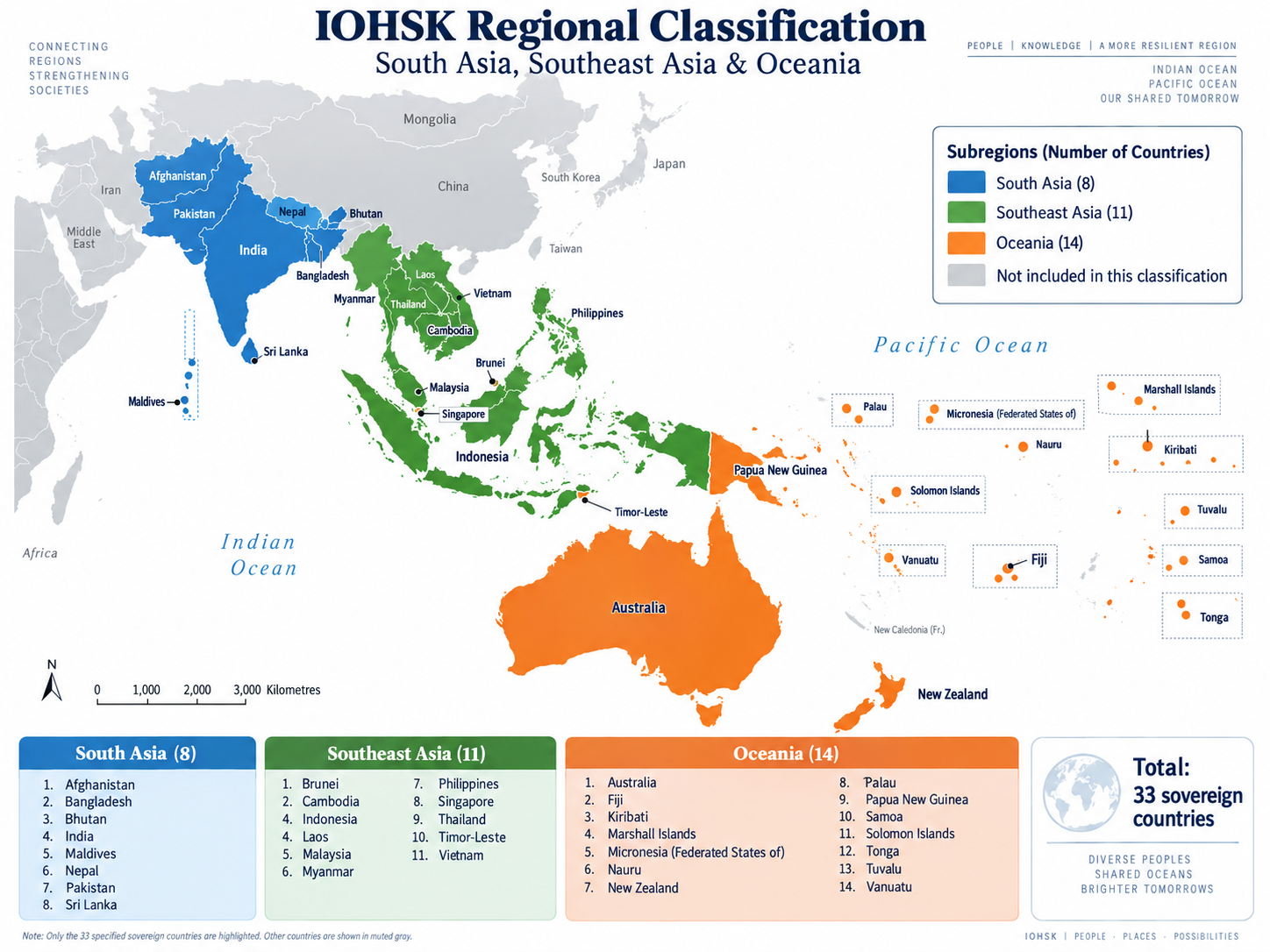       
  
     IOHSK Announces New Leadership for South Asia, Southeast Asia, and Oceania   The  International Organization for Health, Sports, and Kinesiology (IOHSK)  is delighted to announce the appointment of its new regional leadership team for 
