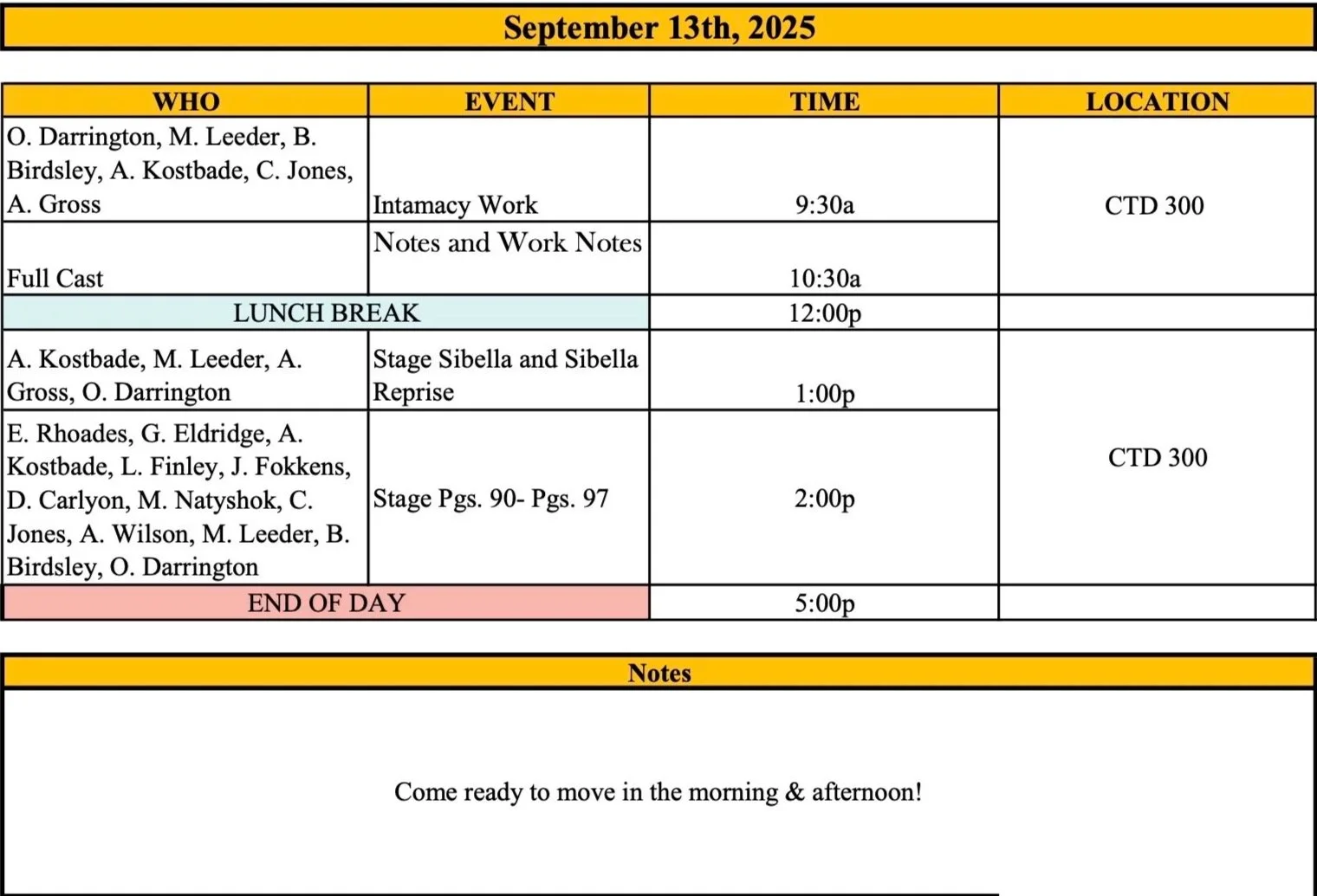 A Gentleman's Guide to Love and Murder- Daily Call Millikin University 2025
