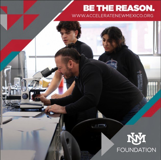 Some of tomorrow's solutions are taking shape at UNM right now.

Researchers and students across our University are tackling challenges in health care, technology, the environment, and our communities. With support through Accelerate New Mexico, more