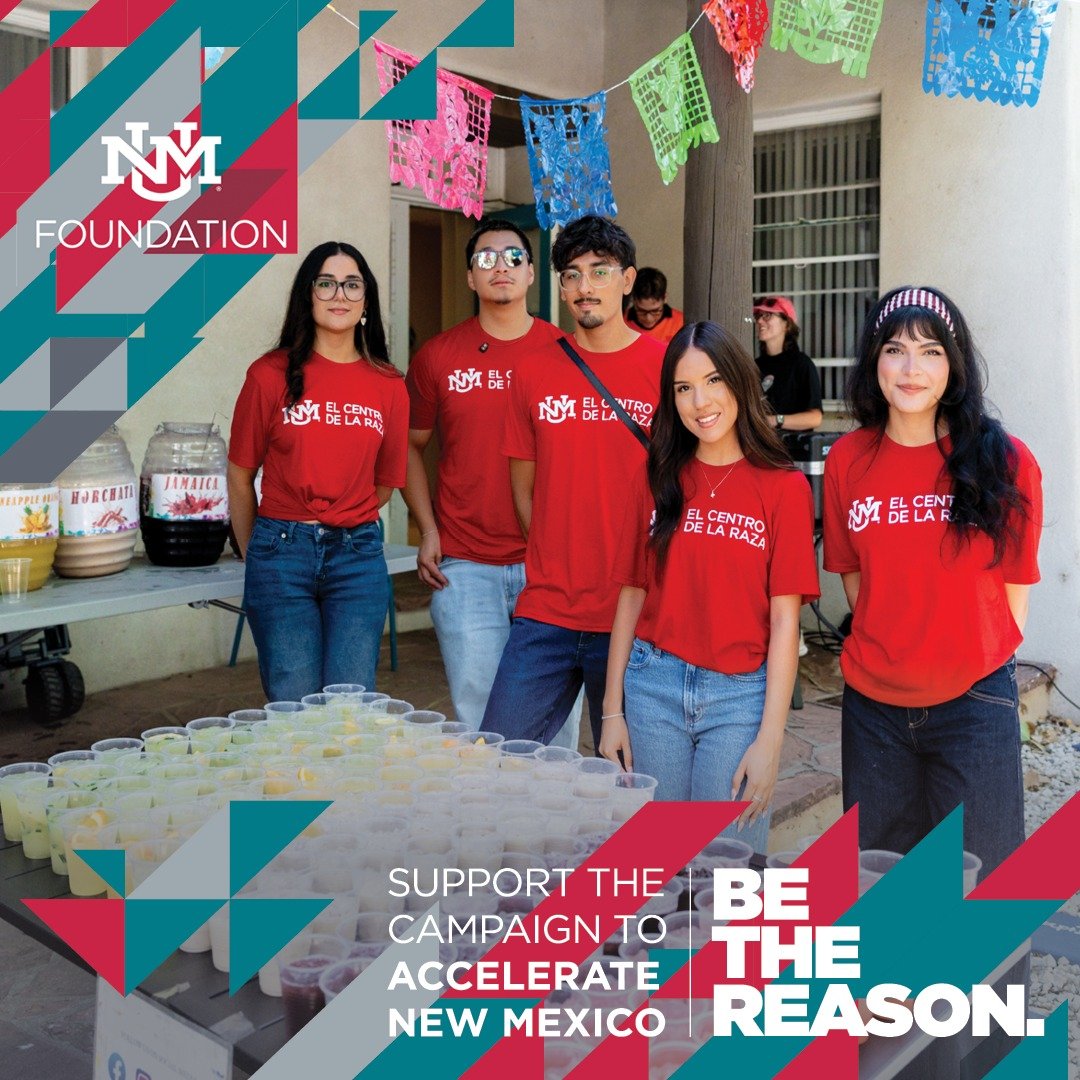 El Centro de la Raza has long been a space for Lobos to connect, find belonging and celebrate culture at UNM. ❤️

This Hispanic Heritage Month, we&rsquo;re celebrating that sense of community and the people and programs that help keep it strong.

Be 