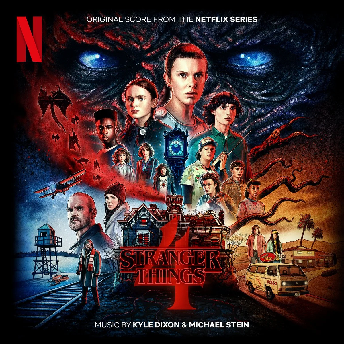 Kyle Dixon & Michael Stein - Stranger Things 4 (Score Mix Engineer)