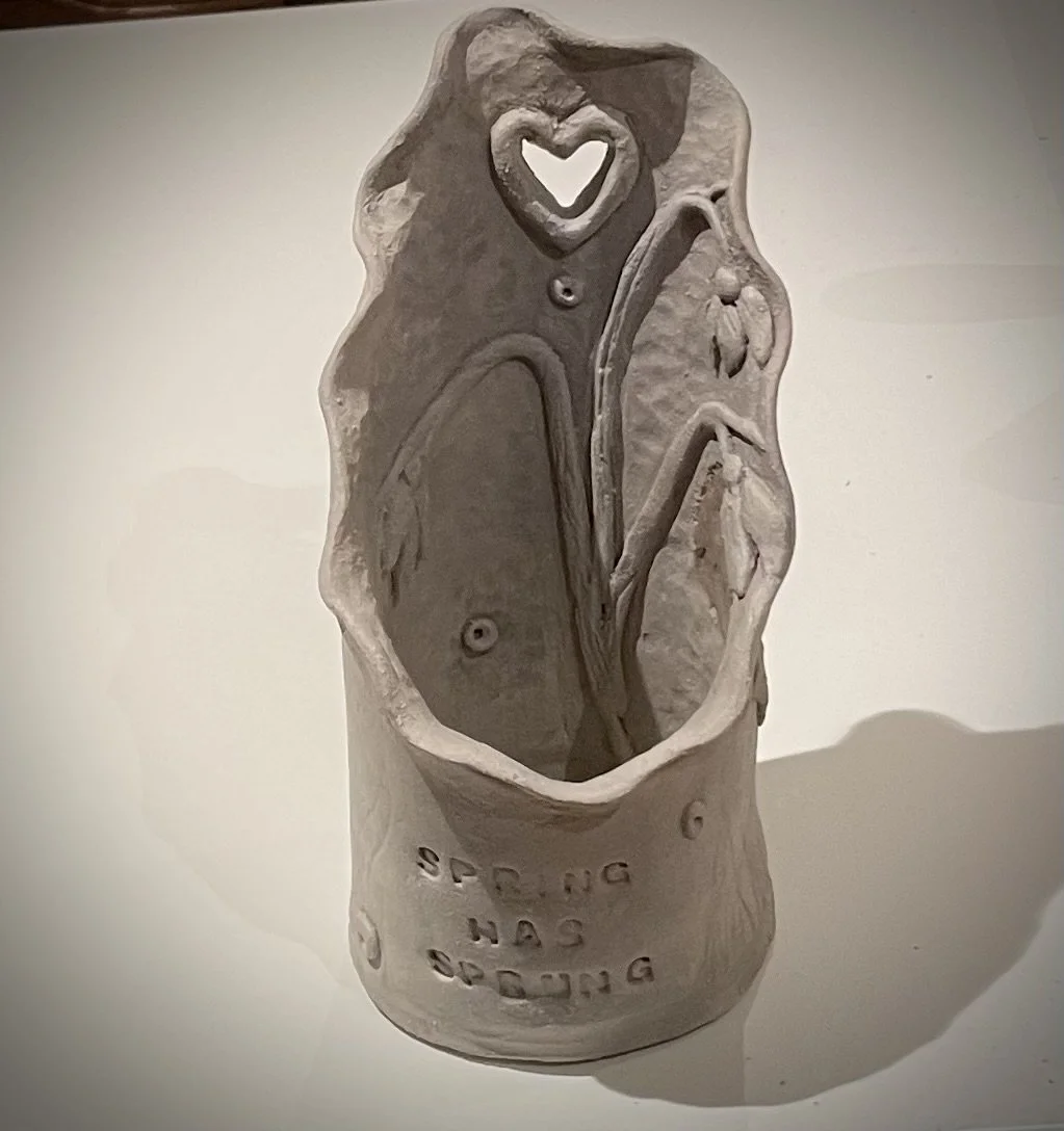 Small group hand building session