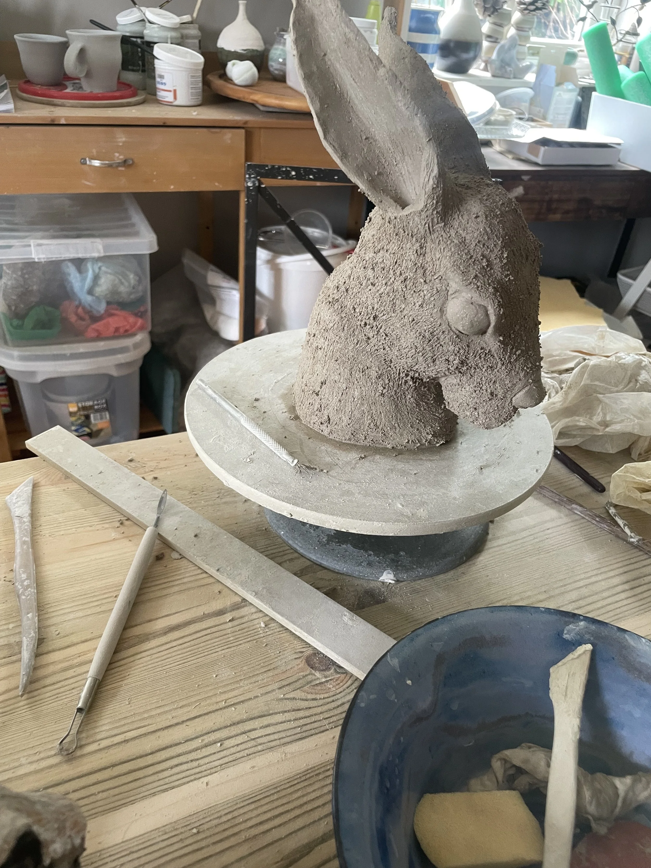 Wild Hare (made to commission)