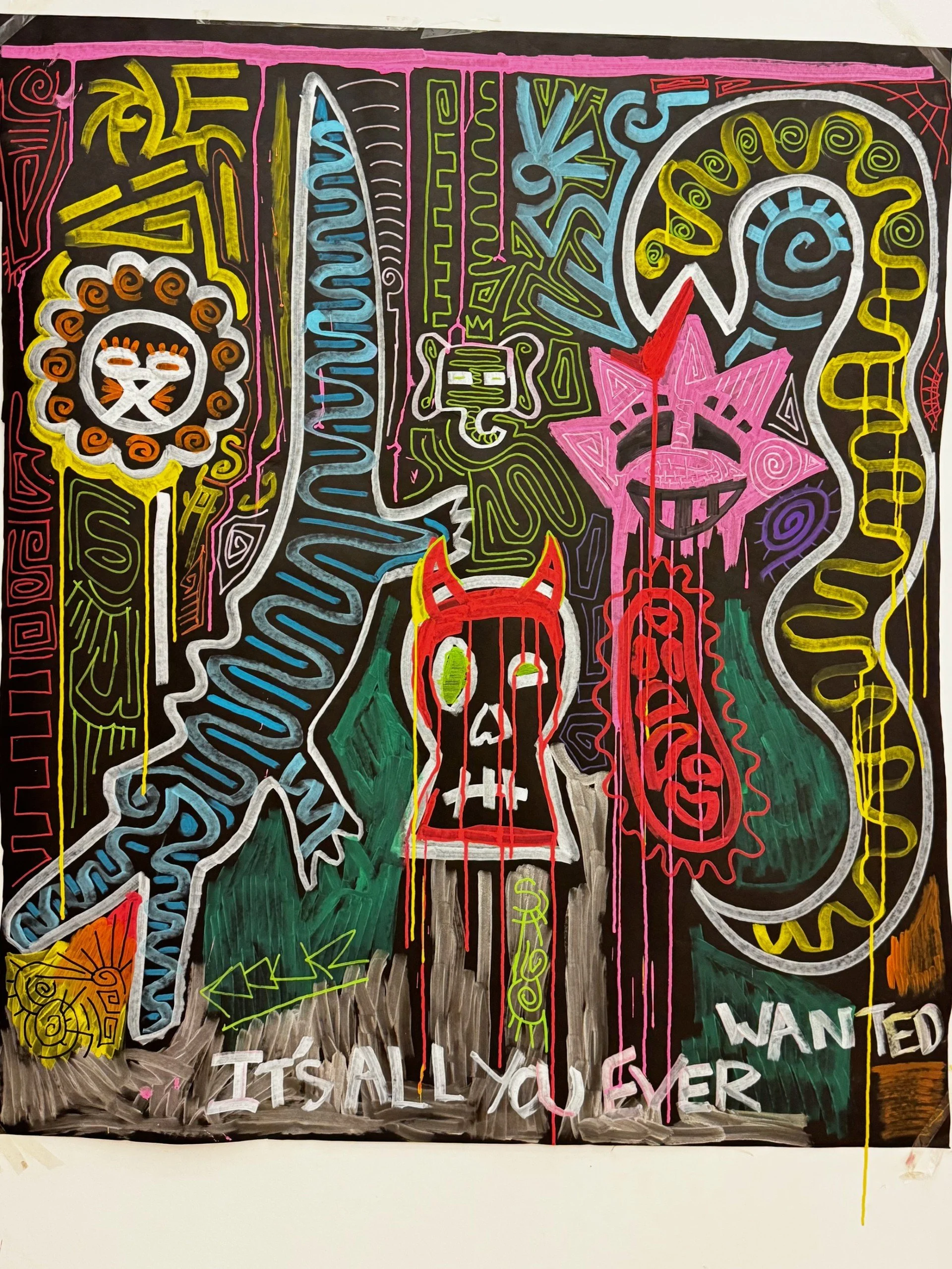 All That You Wanted - A1 Glycee print