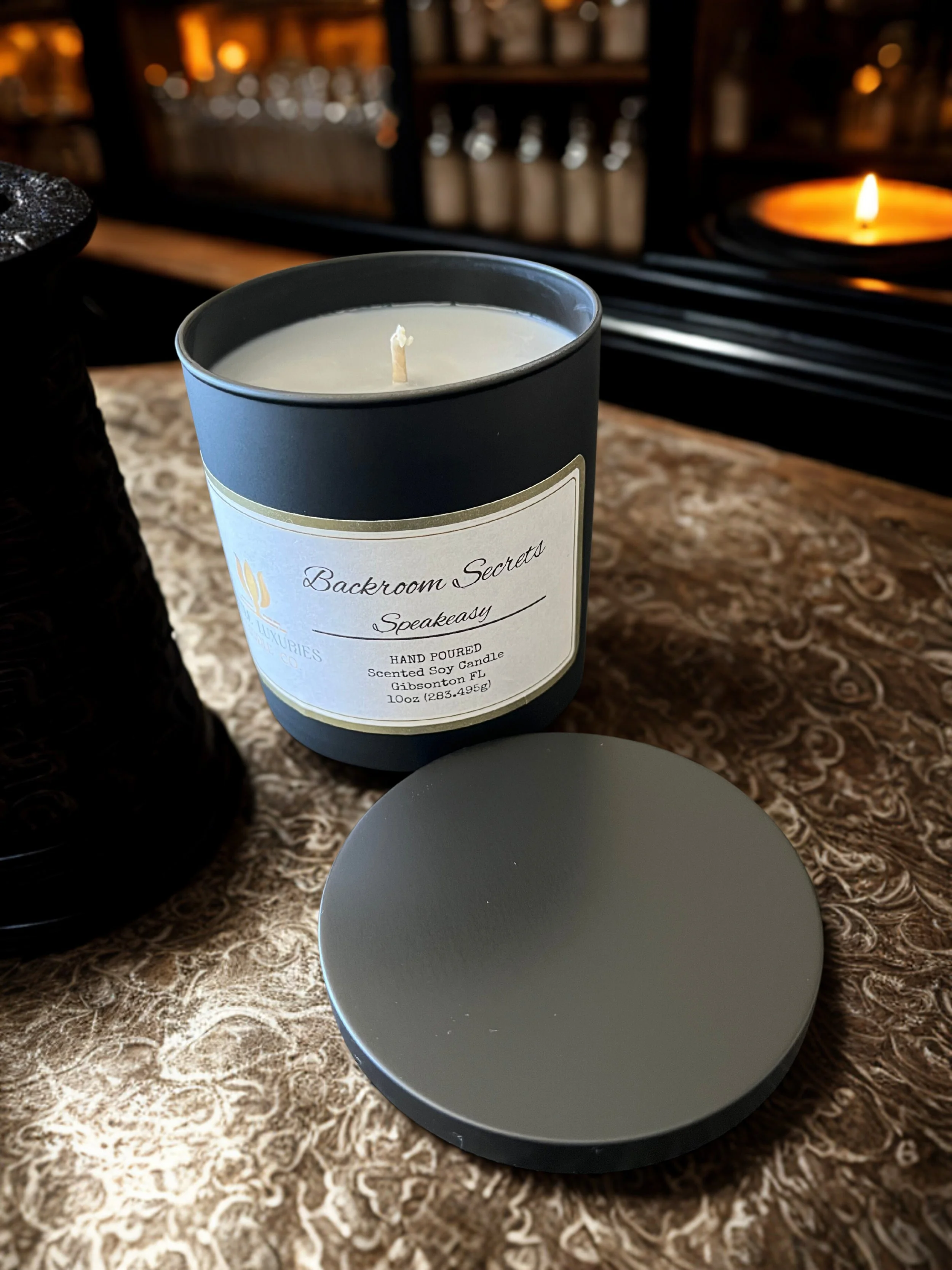 Backroom Secrets 12oz Black Matte Tumbler