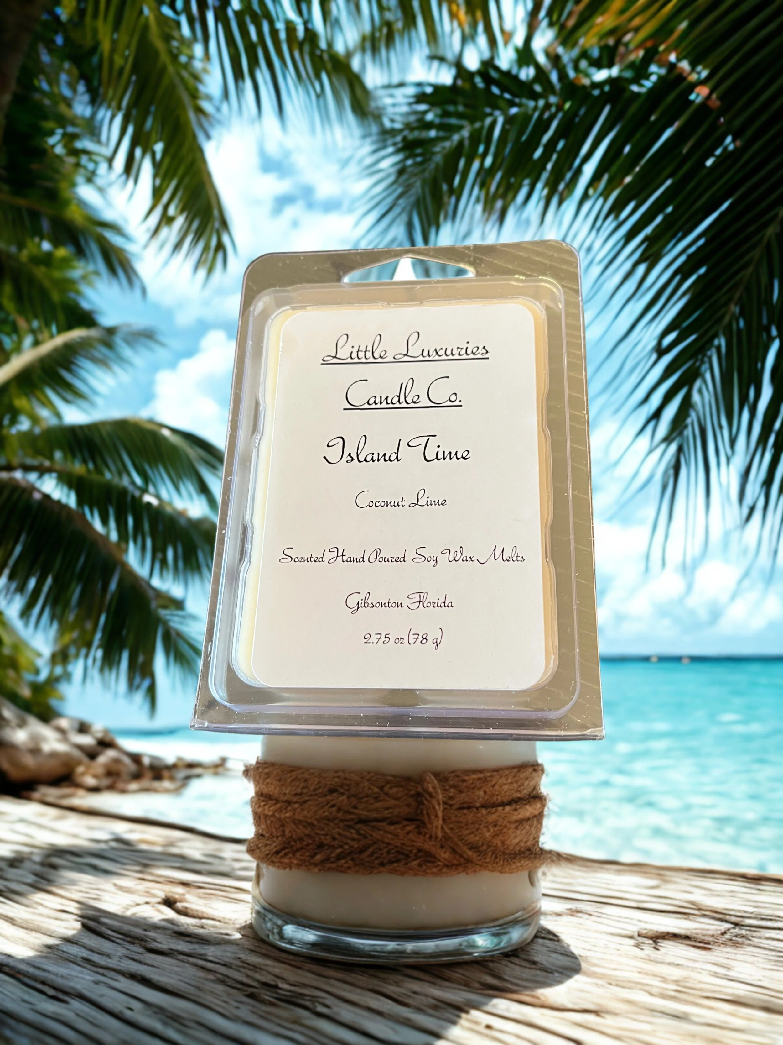 Island Time 6 Piece Clam Shell