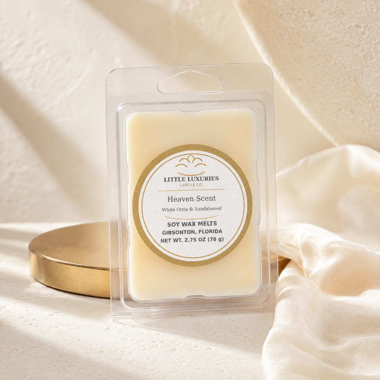 Heaven Scent - White Orris & Sandalwood 6pc Soy Wax Melts
