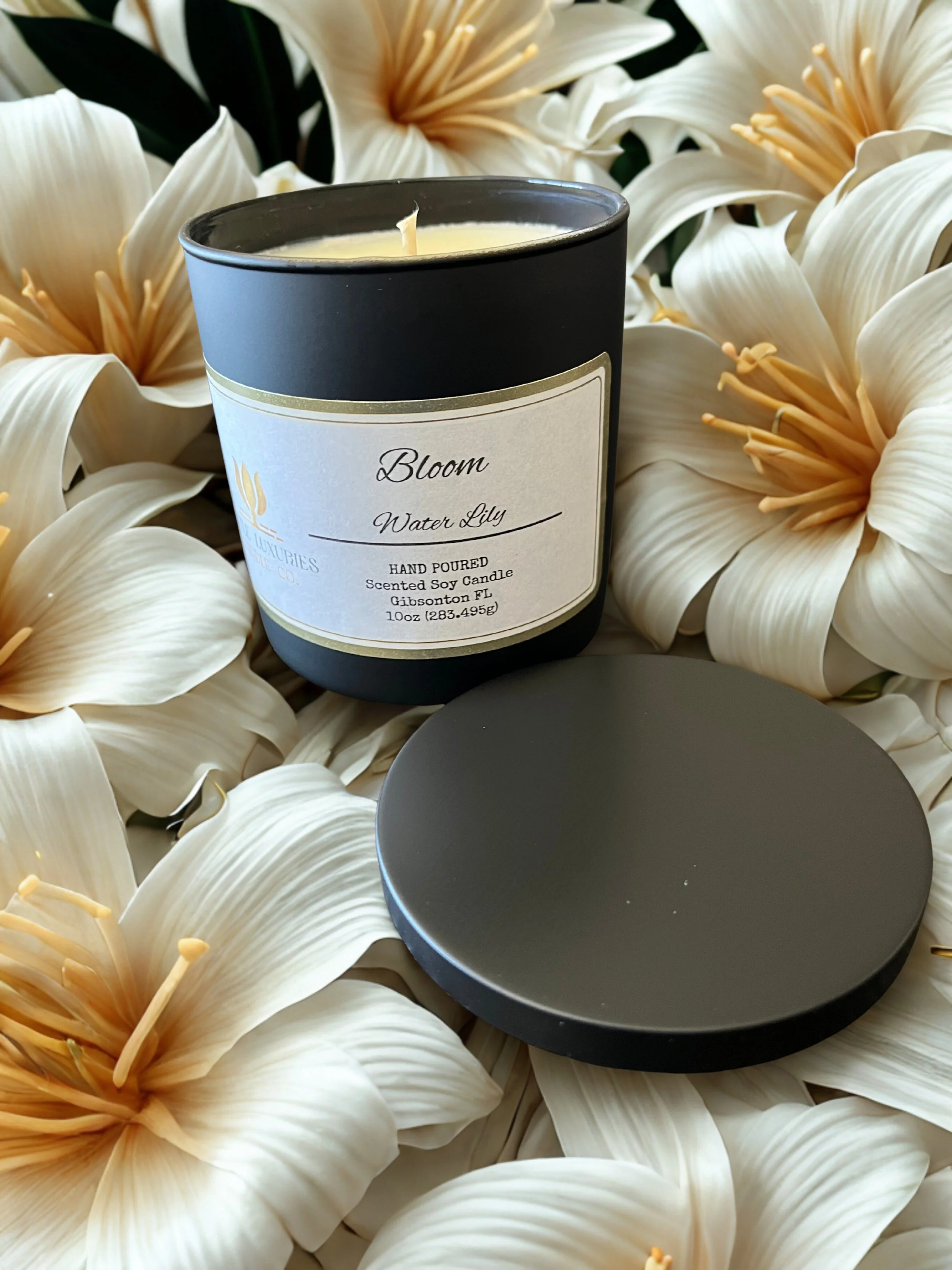 Bloom 12oz Black Matte Tumbler