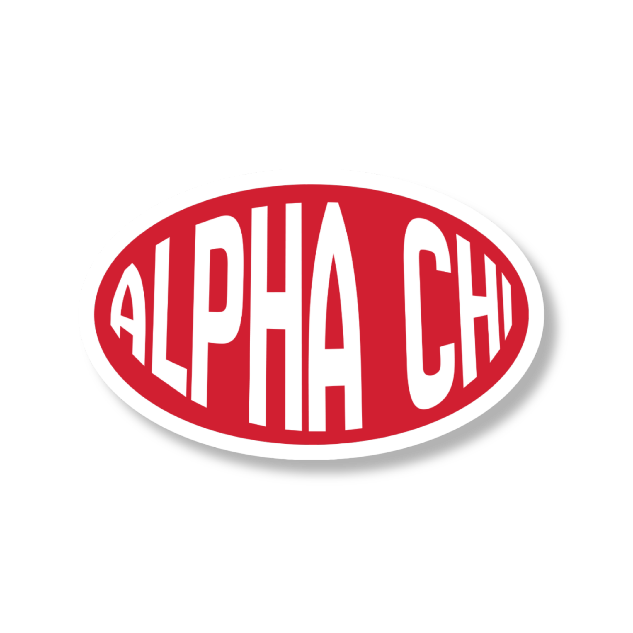 ALPHA CHI STICKER