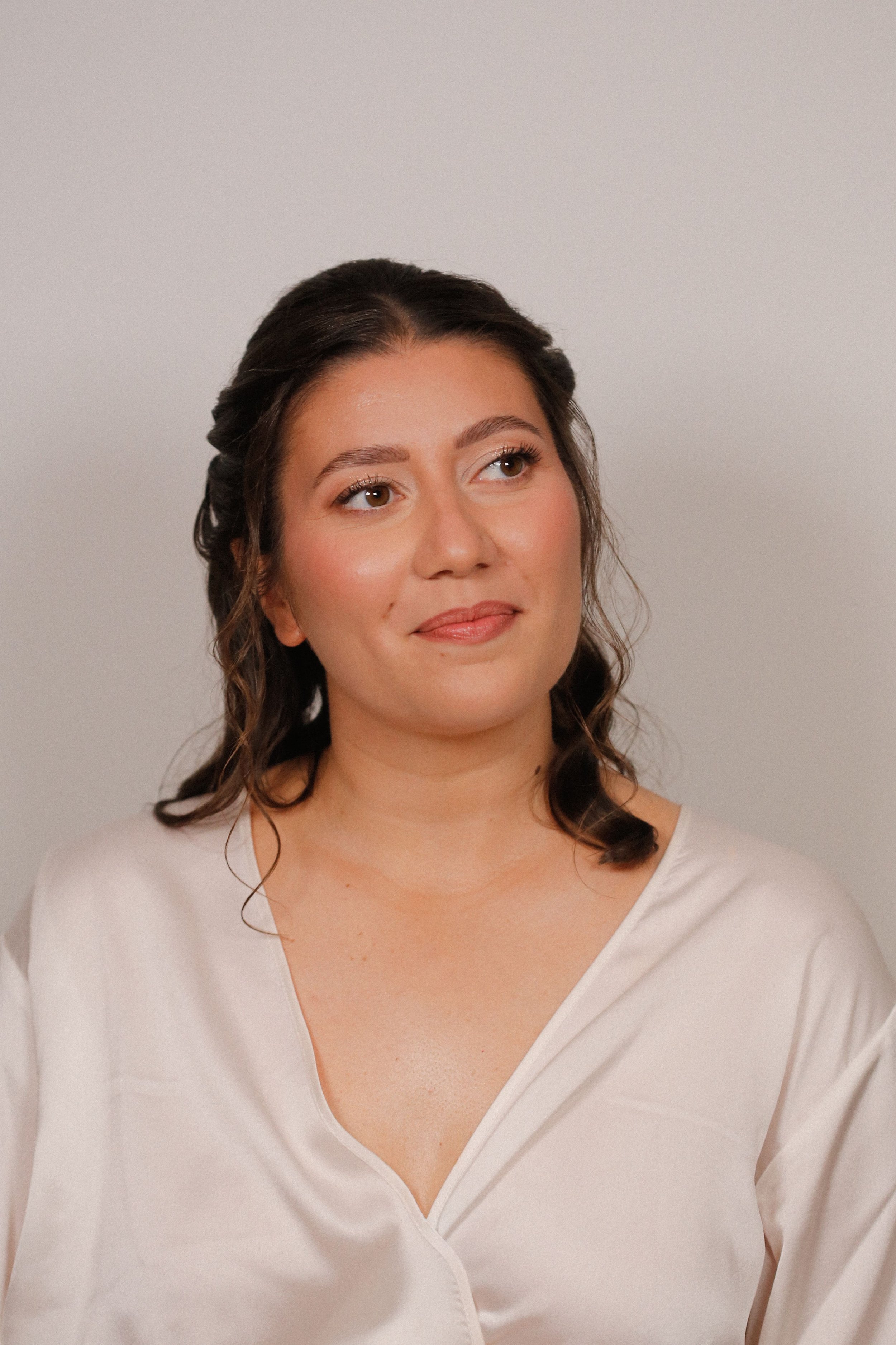 Mariée naturelle maquillee par une maquilleuse professionnelle Audrey Langouet