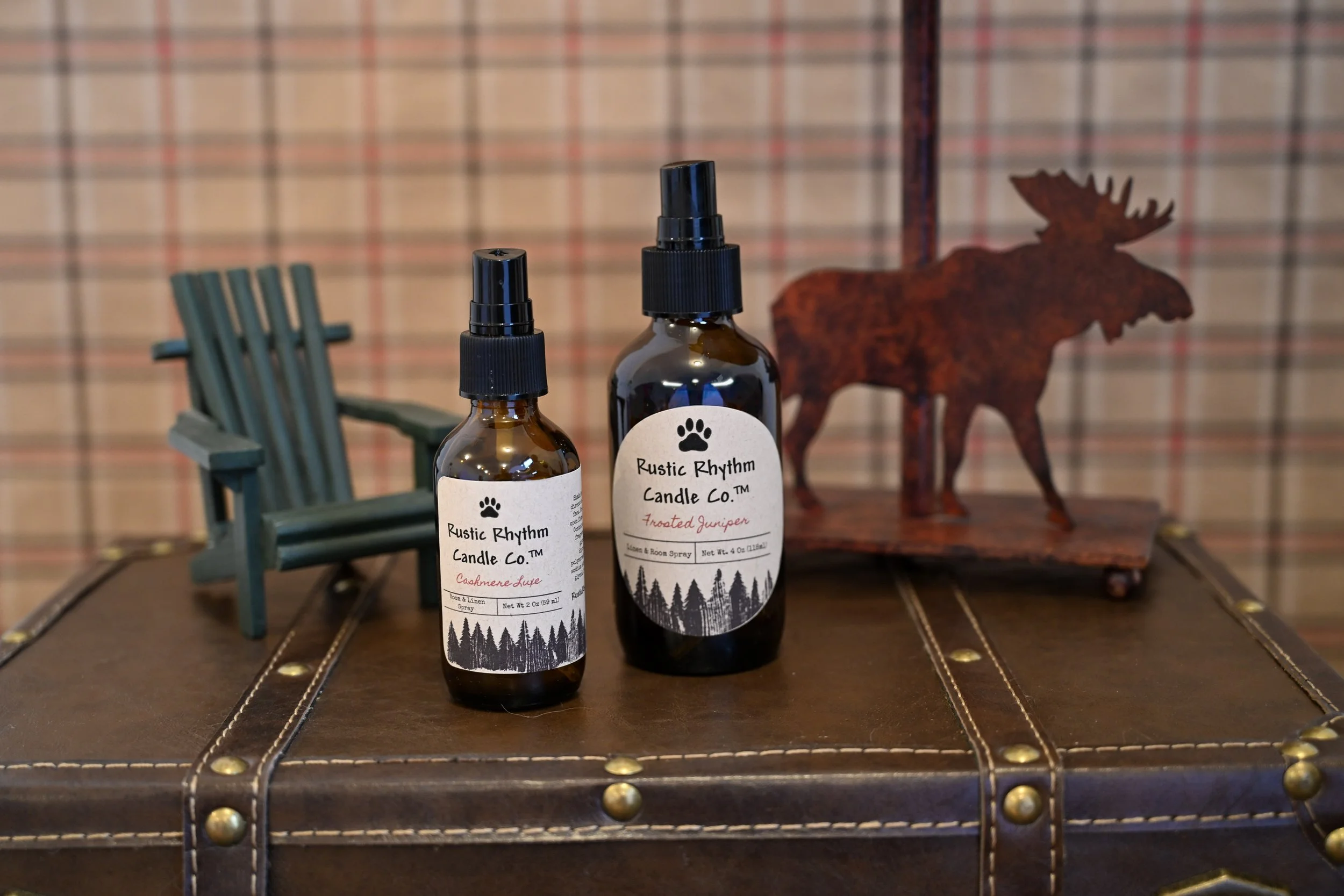 Rustic Rhythm Candle Co.™ room sprays displayed