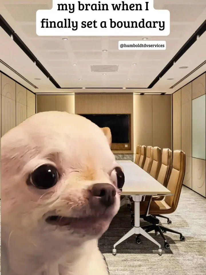 POV: You start prioritizing your peace&hellip; and people get nervous 😈🤍 What&rsquo;s your Friday mood?

If you or someone you know is experiencing domestic violence, please know that we are here to help! 🫶 Feel free to reach out to our 24/7 suppo