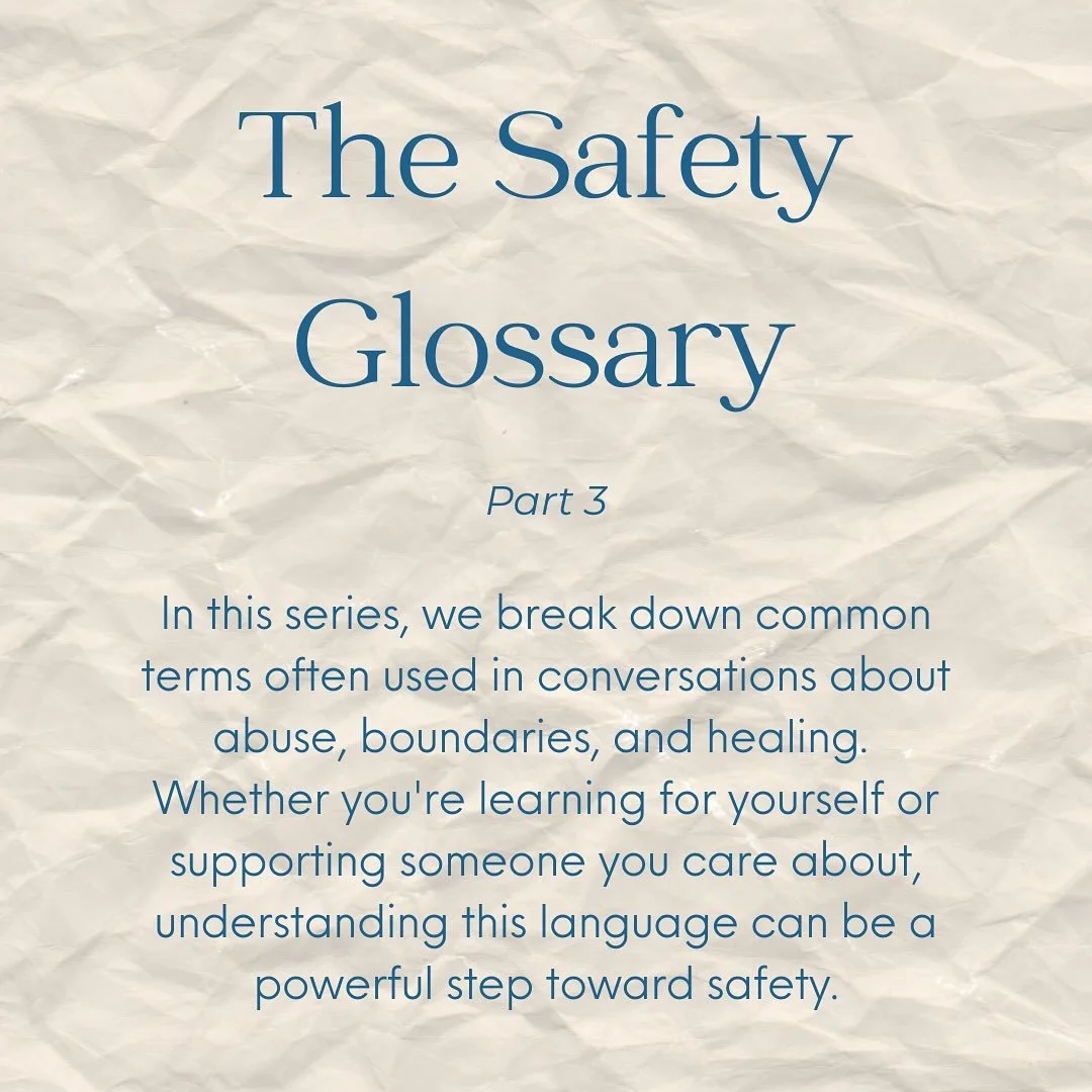 ⭐️ Safety Glossary Pt 3: Trauma Bonding ⭐️

Trauma bonding isn&rsquo;t love, it&rsquo;s a cycle of abuse and manipulation that can make it hard to walk away. 💔

It can happen in romantic relationships, friendships, workplaces, or anywhere someone be