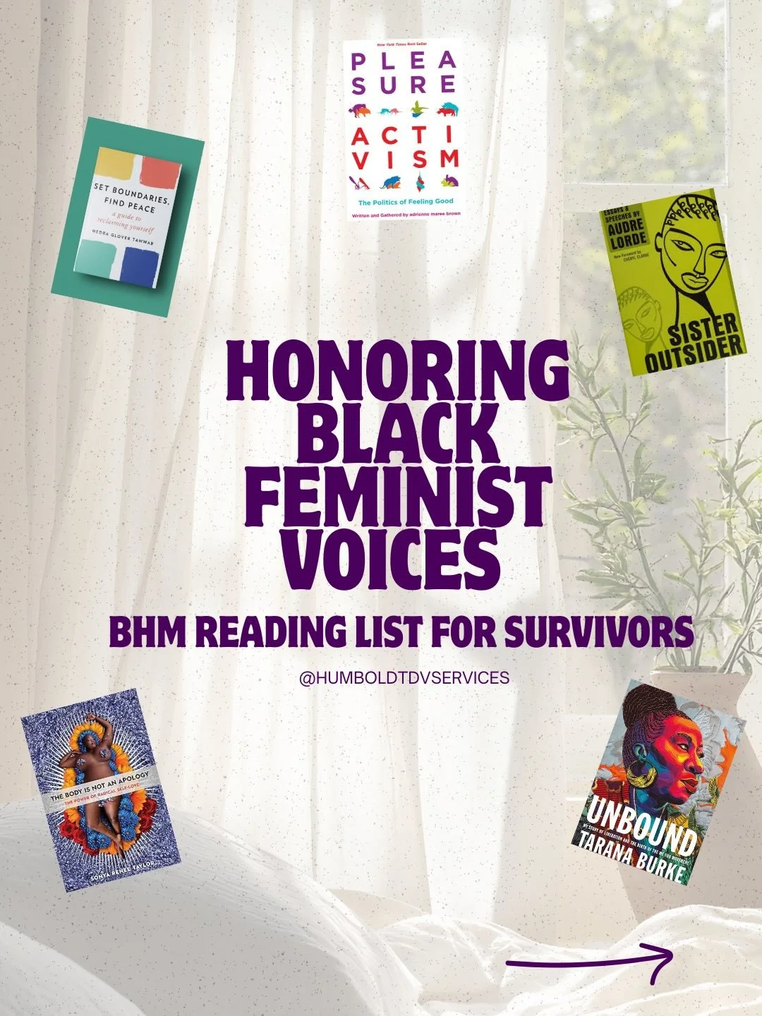 Black feminist writers have long named what so many survivors feel: power, control, resistance, and the radical act of choosing yourself
 
This month, we&rsquo;re uplifting Black feminist voices that challenge systems of harm and reimagine safety, au