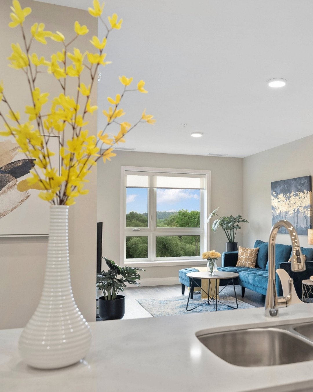 Imagine your new daily life in the Cedar Suite. 🌲⁠
⁠
In this suite, an open layout and natural light aren&rsquo;t just features, they are the foundation of a space. ⁠
⁠
Enjoy a 2-bed, 1-bath layout with sun-drenched interiors, a spacious kitchen mad