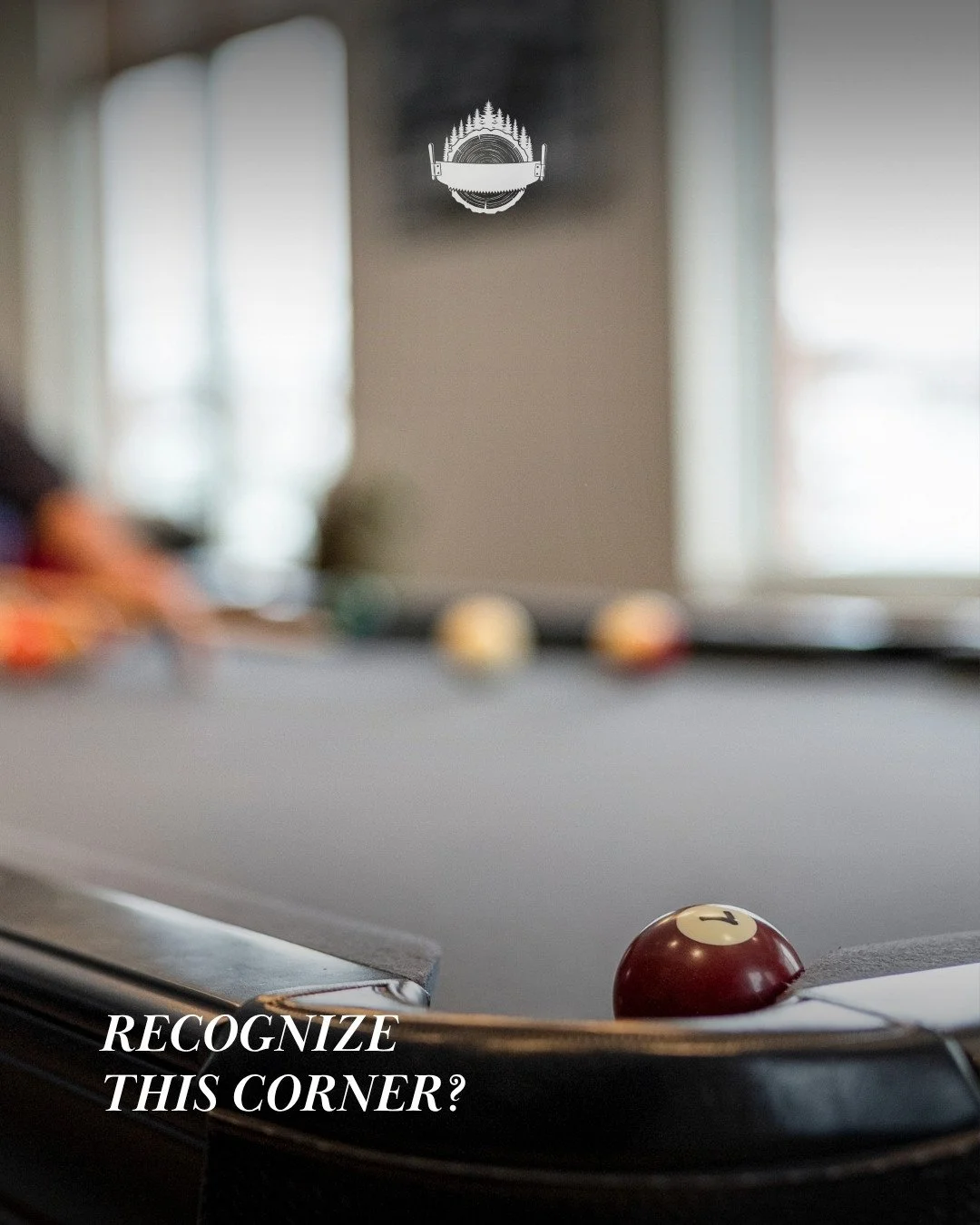 Recognize this corner? 🎱⁠
⁠
It&rsquo;s the pool table in the Sawmill Flats clubhouse! If you&rsquo;re already a resident, consider this your sign to challenge a neighbour to a game 👀⁠
⁠
Still exploring Sawmill Flats? There&rsquo;s more to discover 