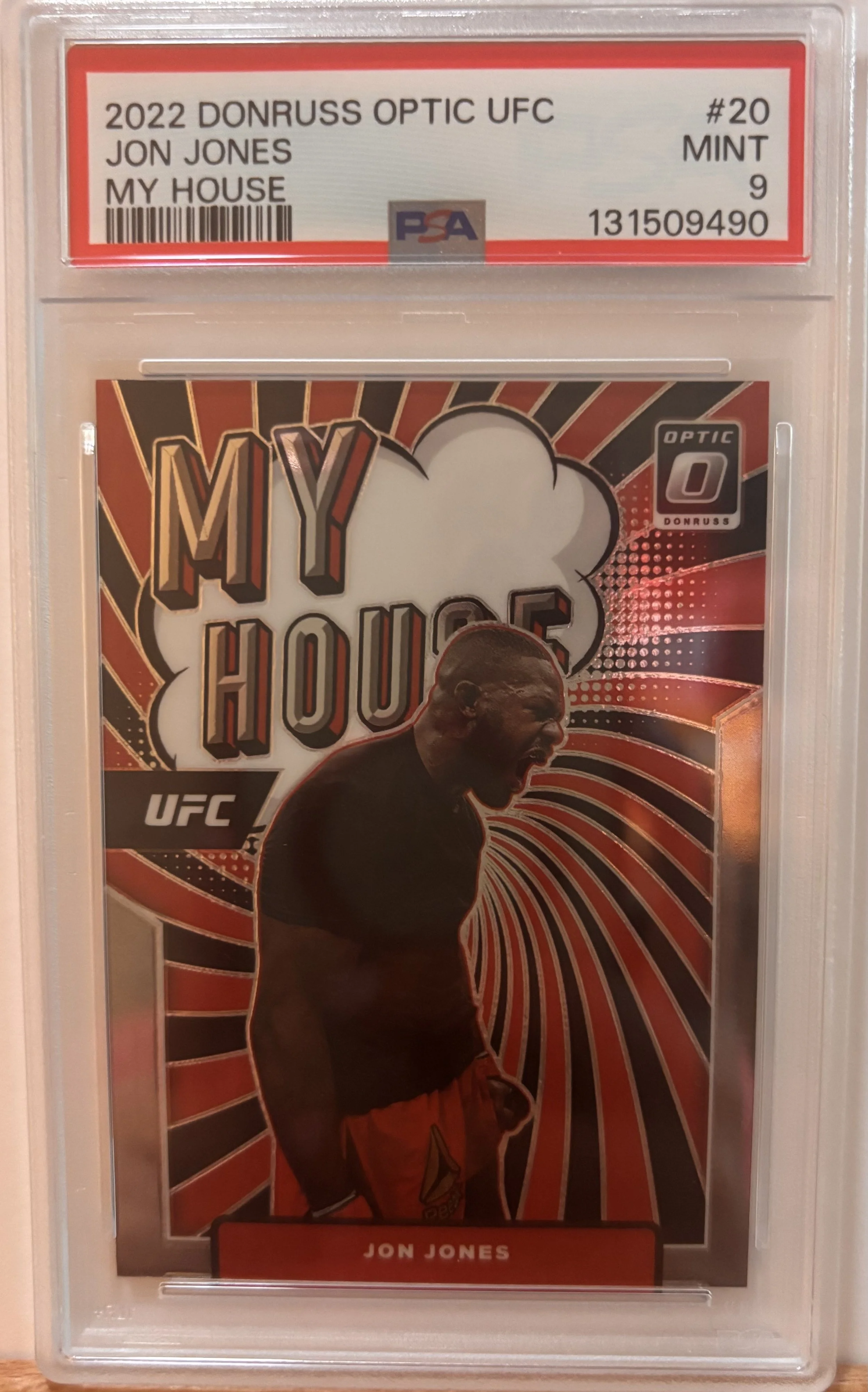 2022 PANINI - DONRUSS OPTIC UFC JON JONES GRADED