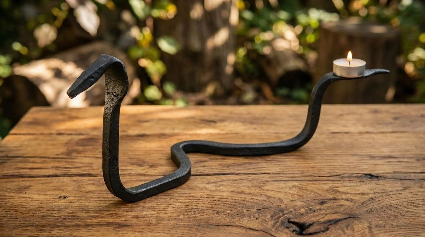 Snake Candle Holder
