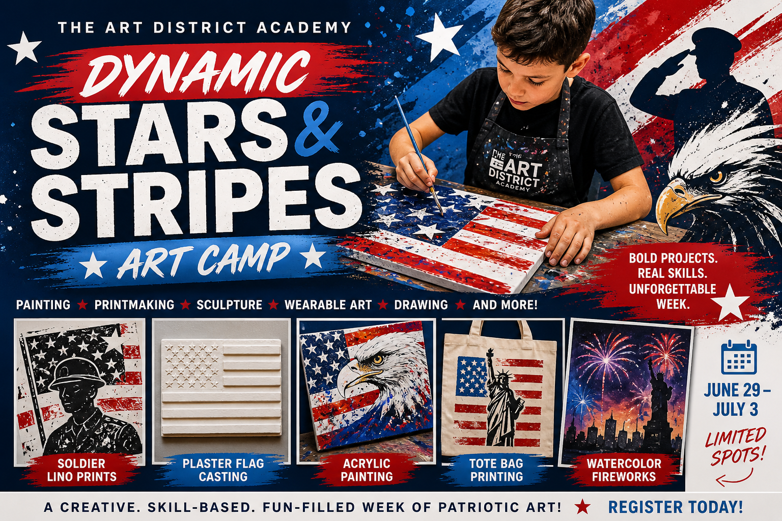 A Creative Kickoff to Summer Through Art, Color & American-Inspired Design