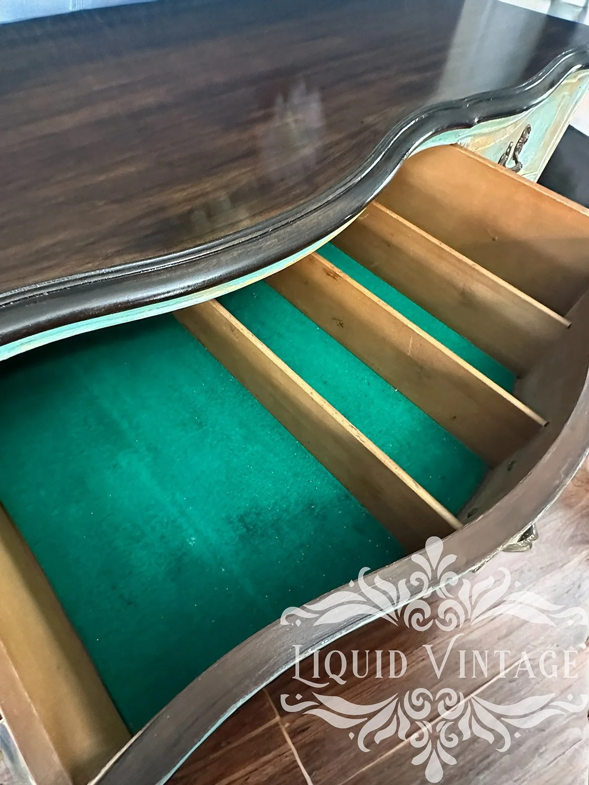 French Provincial Buffet top drawer.jpg