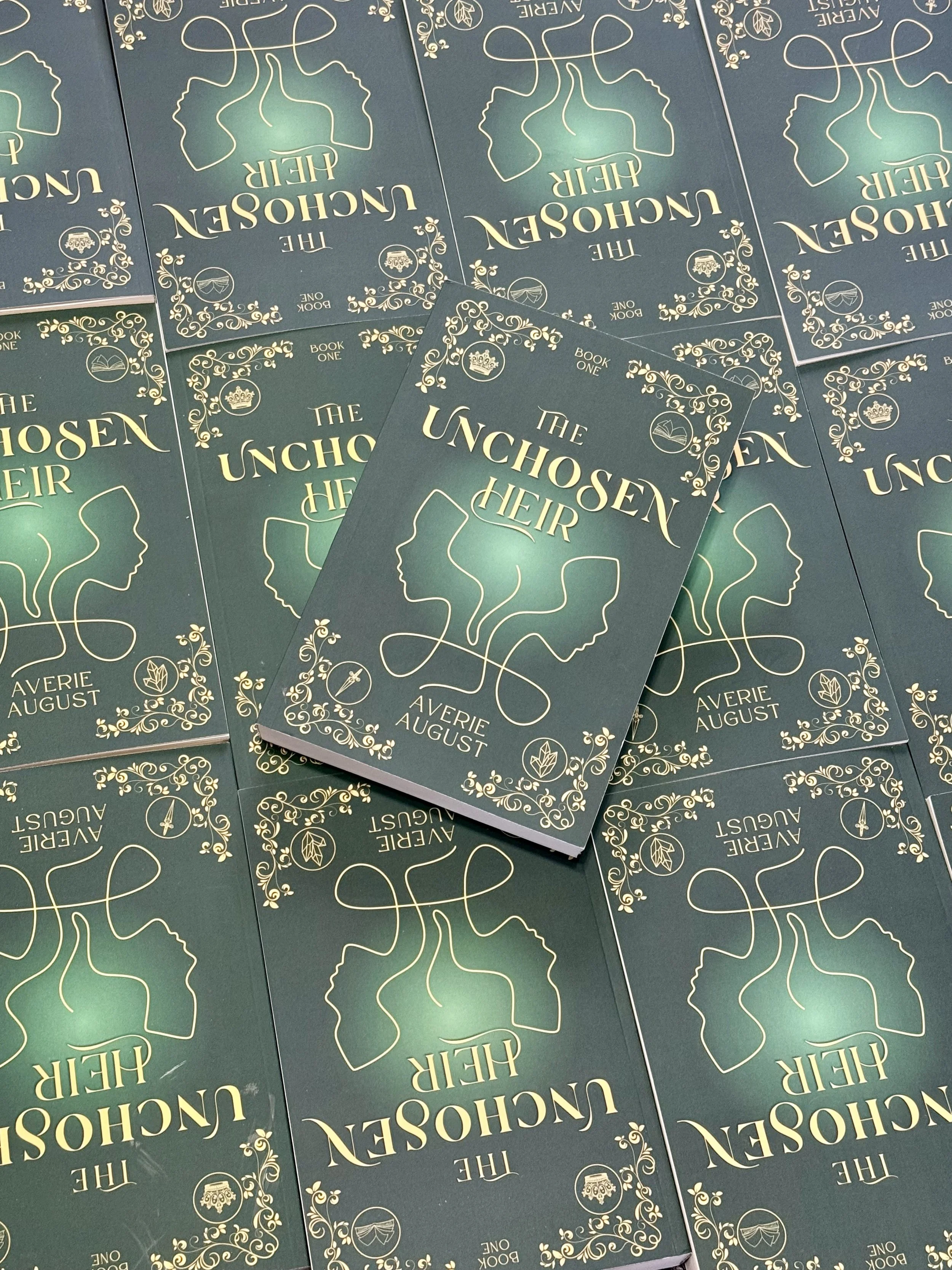 Signed Paperback Copy of The Unchosen Heir