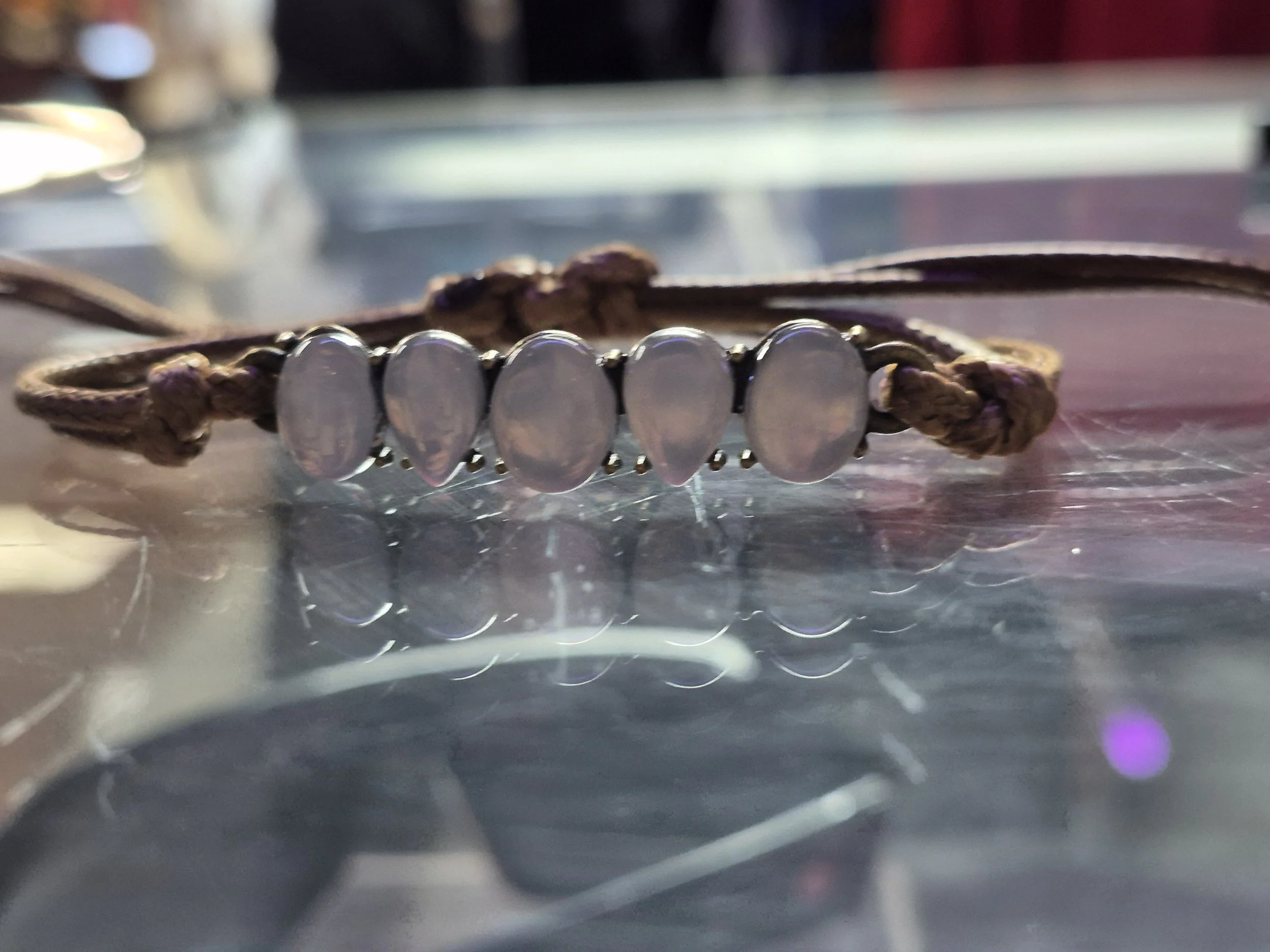 Moonlight Opal Teardrop Braclet