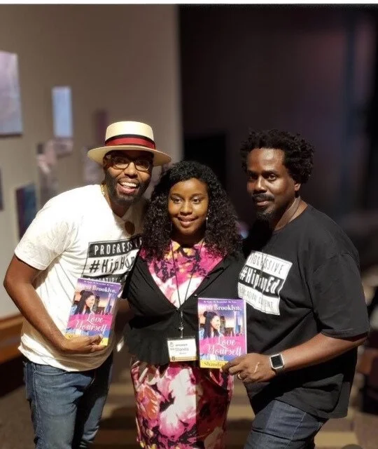 Shandia's Dear Brooklyn, Love Yourself book release photographed with attendees