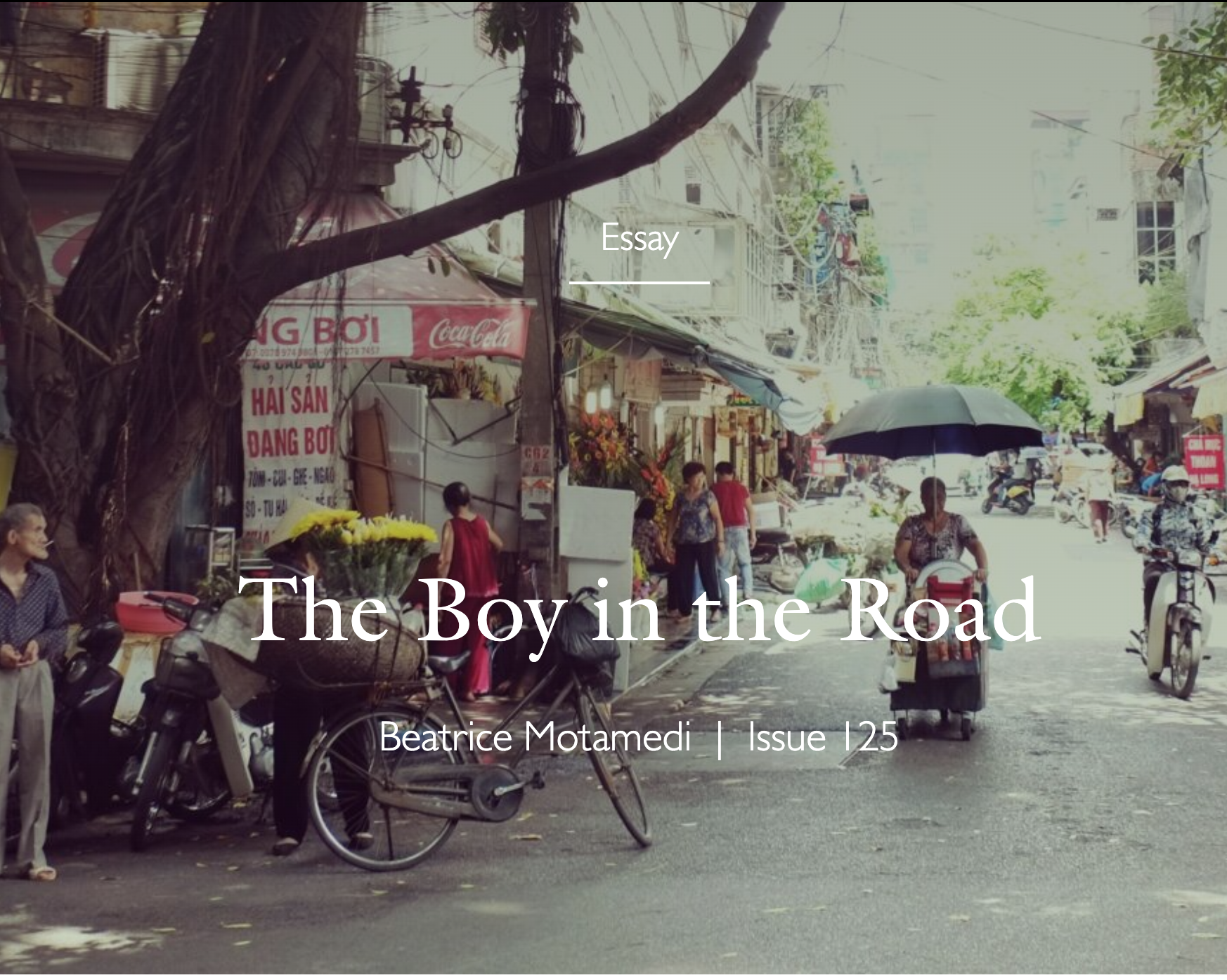 The Boy in the Road 