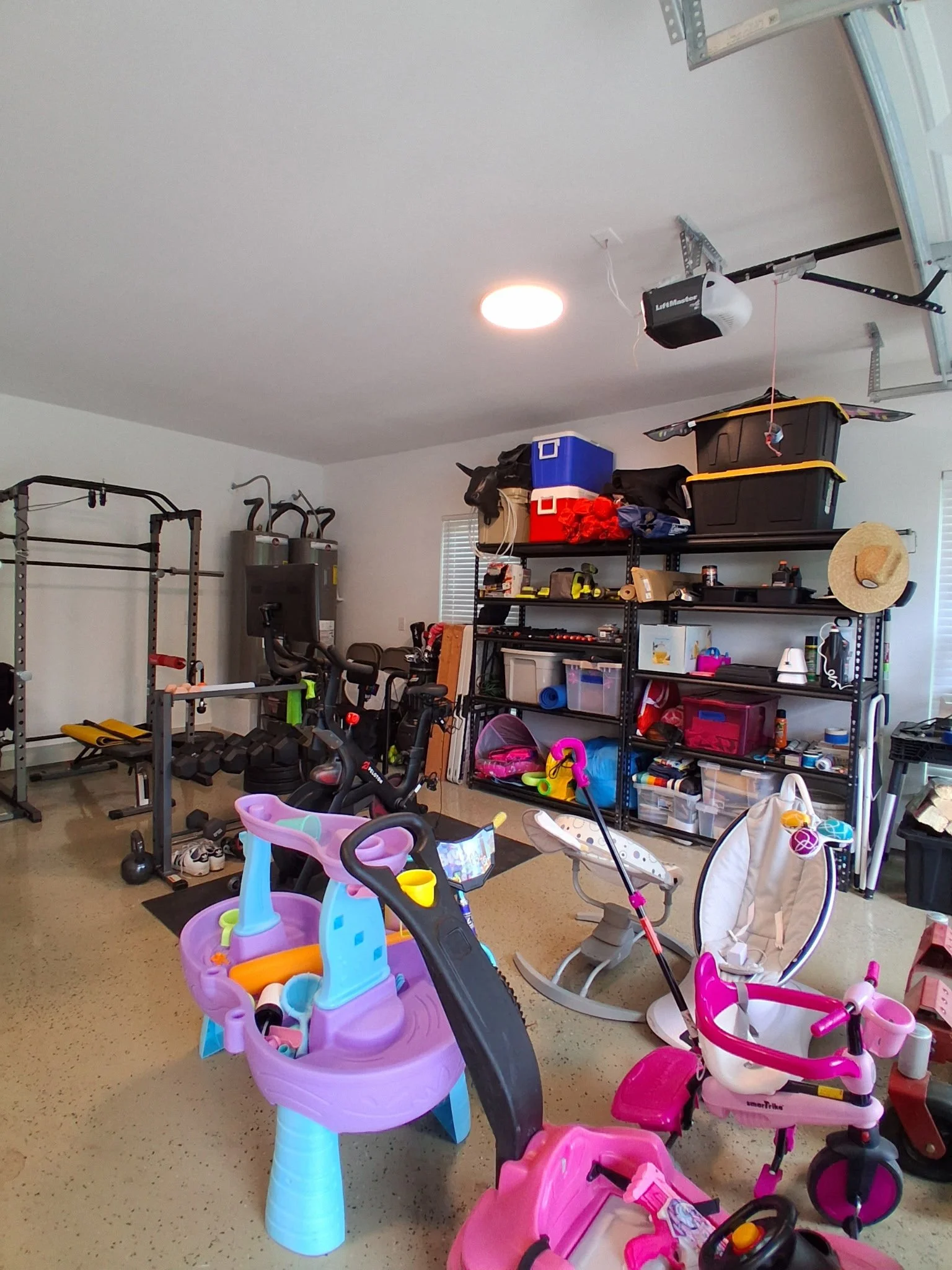 After: Garage organization project