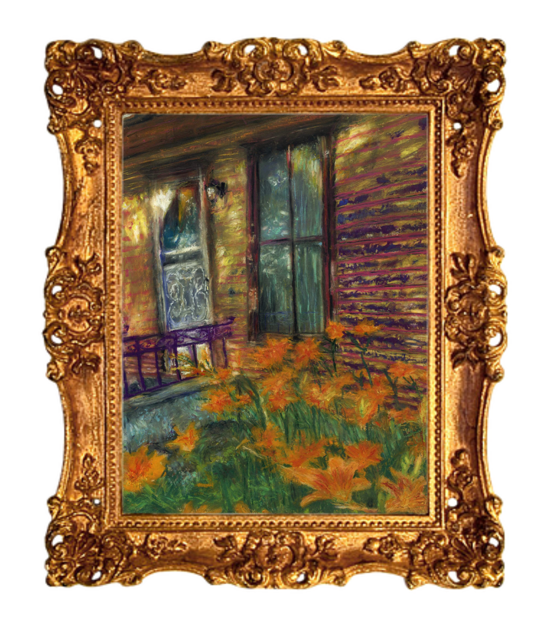 Across the Street, 9x12