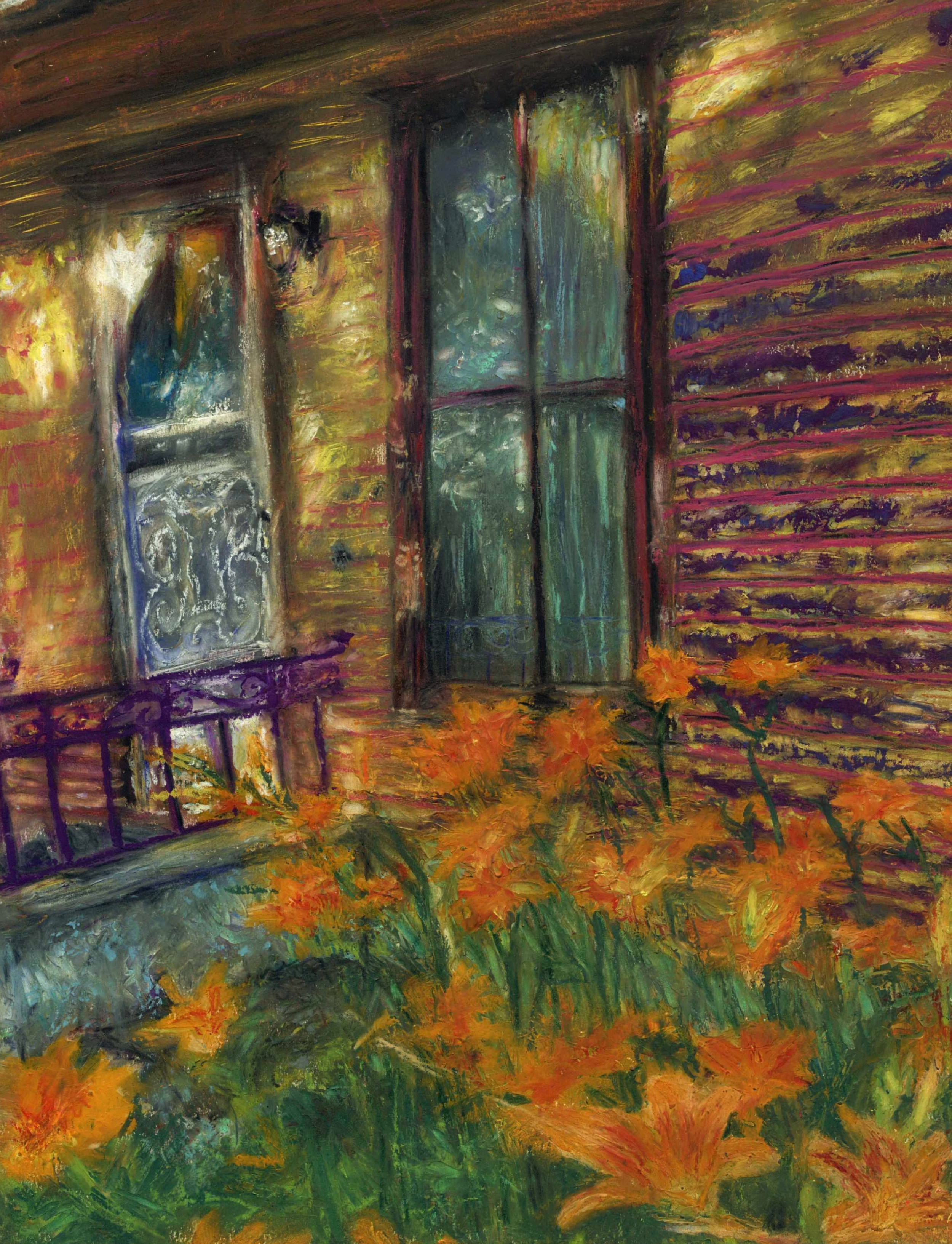 Across the Street, 9x12; 12x16