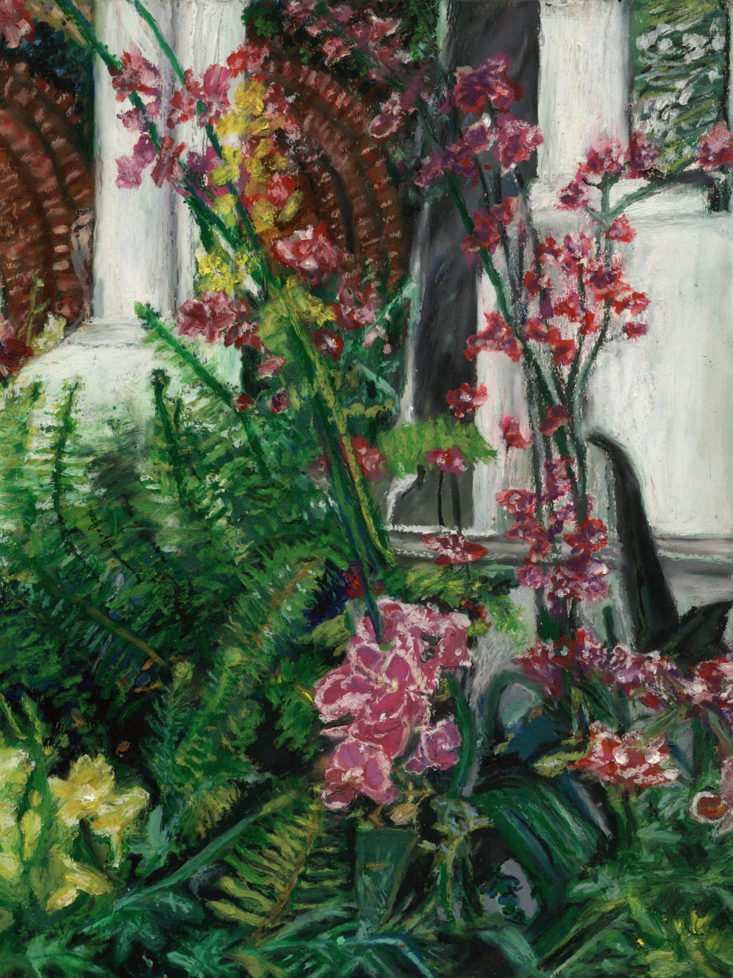 Climbing Orchids, 9x12