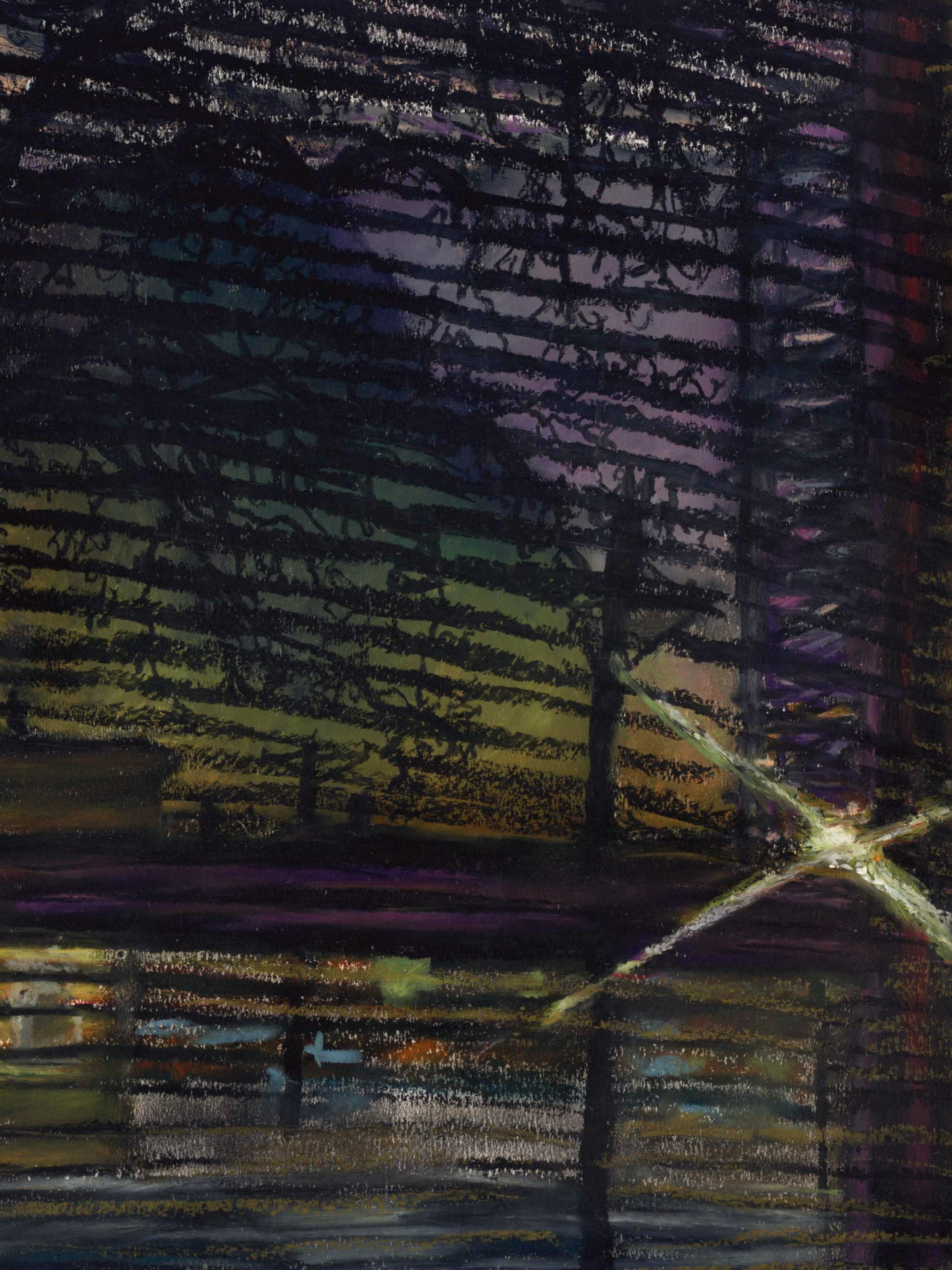 Through the Blinds, 9x12; 12x16