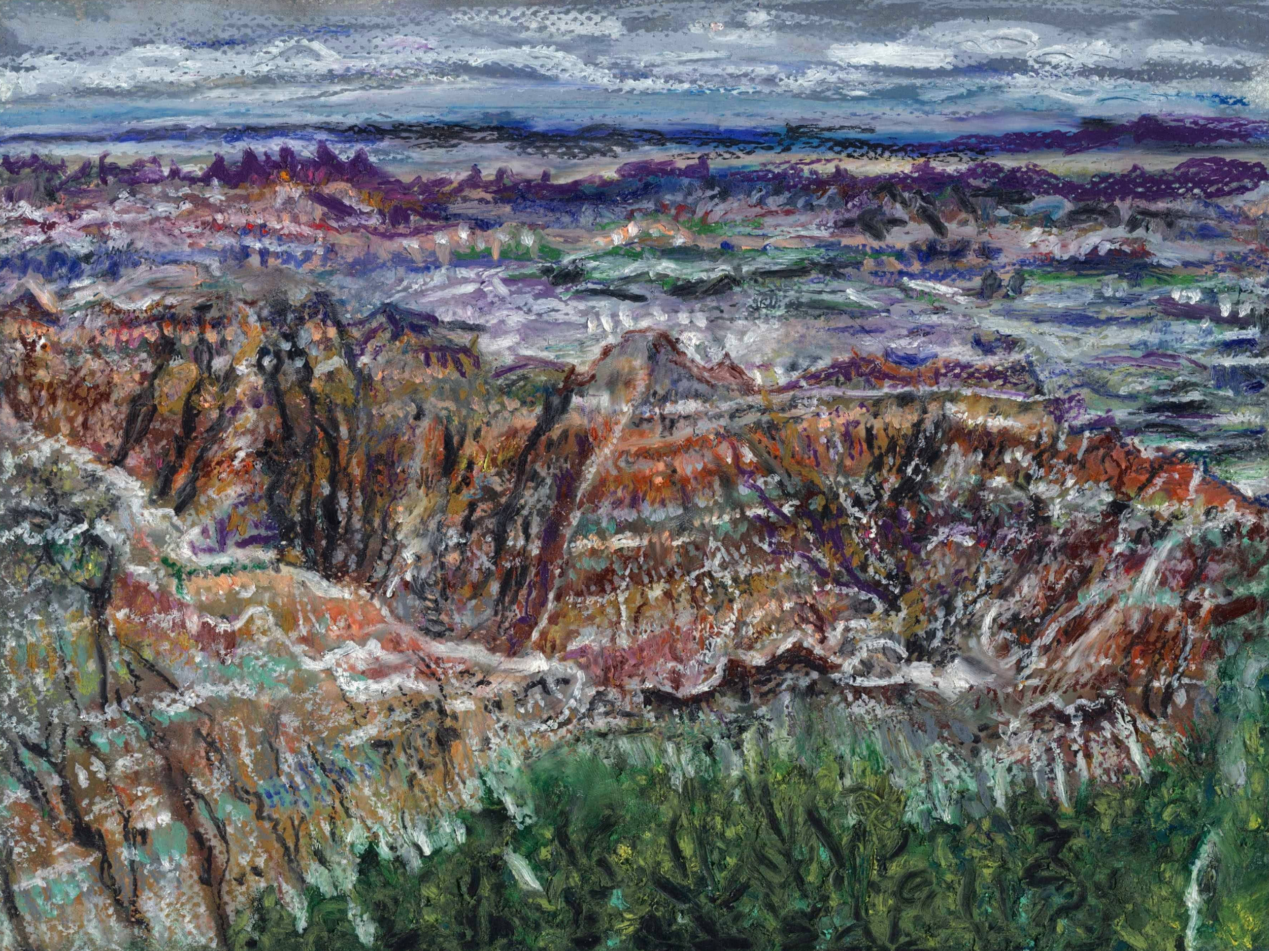 Badlands, 12x9