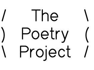 Text reading 'The Poetry Project' enclosed in parentheses with backslashes