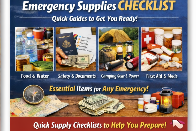 Emergency Supplies Checklist