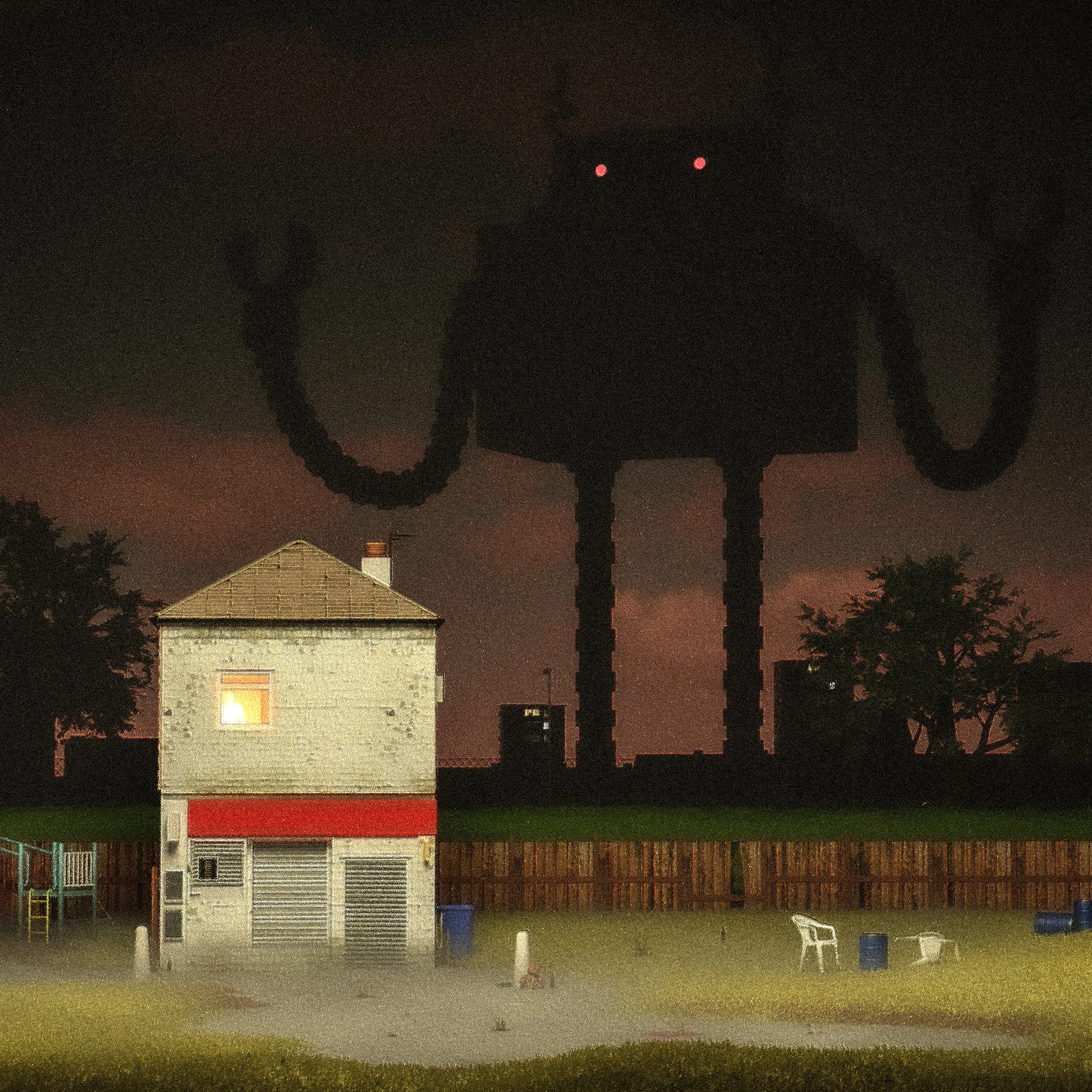 DEATH OF A CORNER STORE ( PRINT )