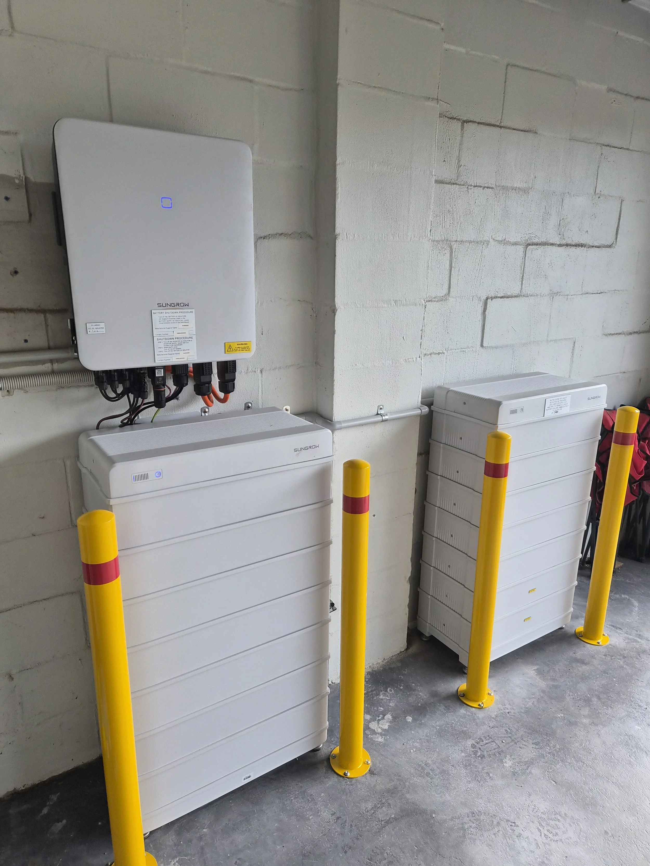 Solar and battery installation in Wonthaggi with Jinko solar panels and Sungrow battery storage by ESB Vic