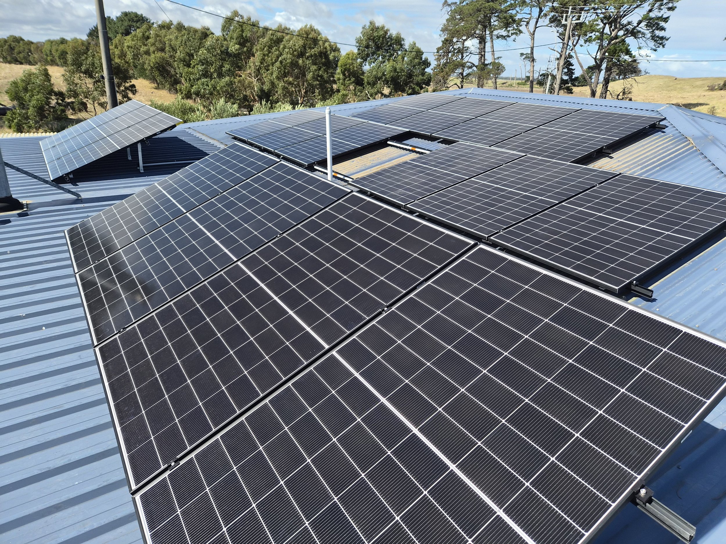 Venus bay solar panels