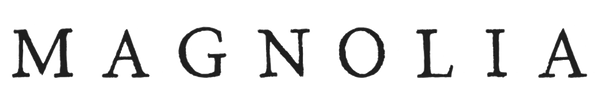 Text reading 'MAGNOLIA' in uppercase letters.