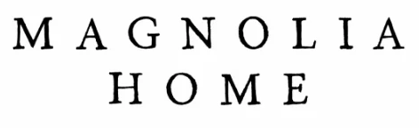 Magnolia Home logo with stylized text