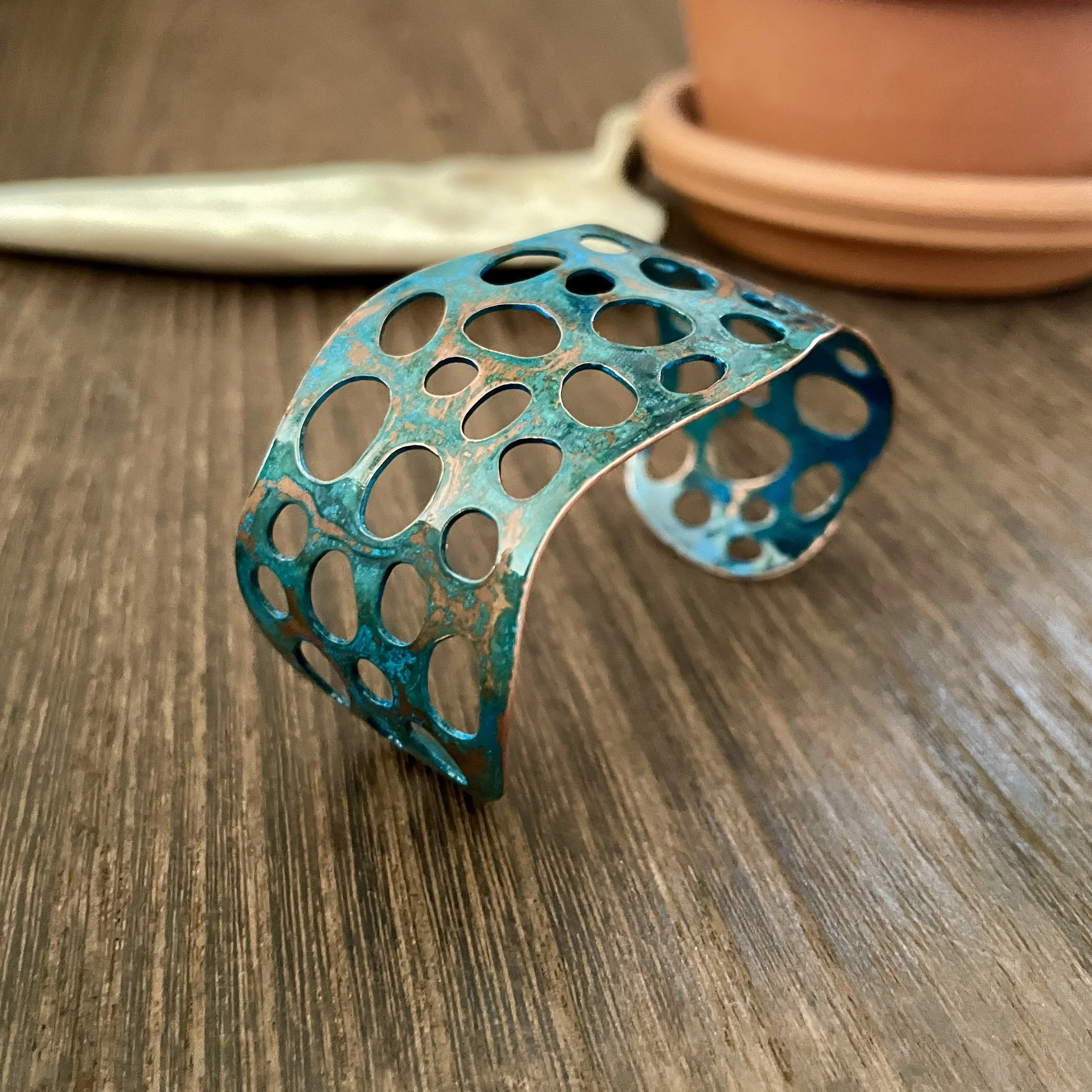 Dark Blue Amorphic Bracelet