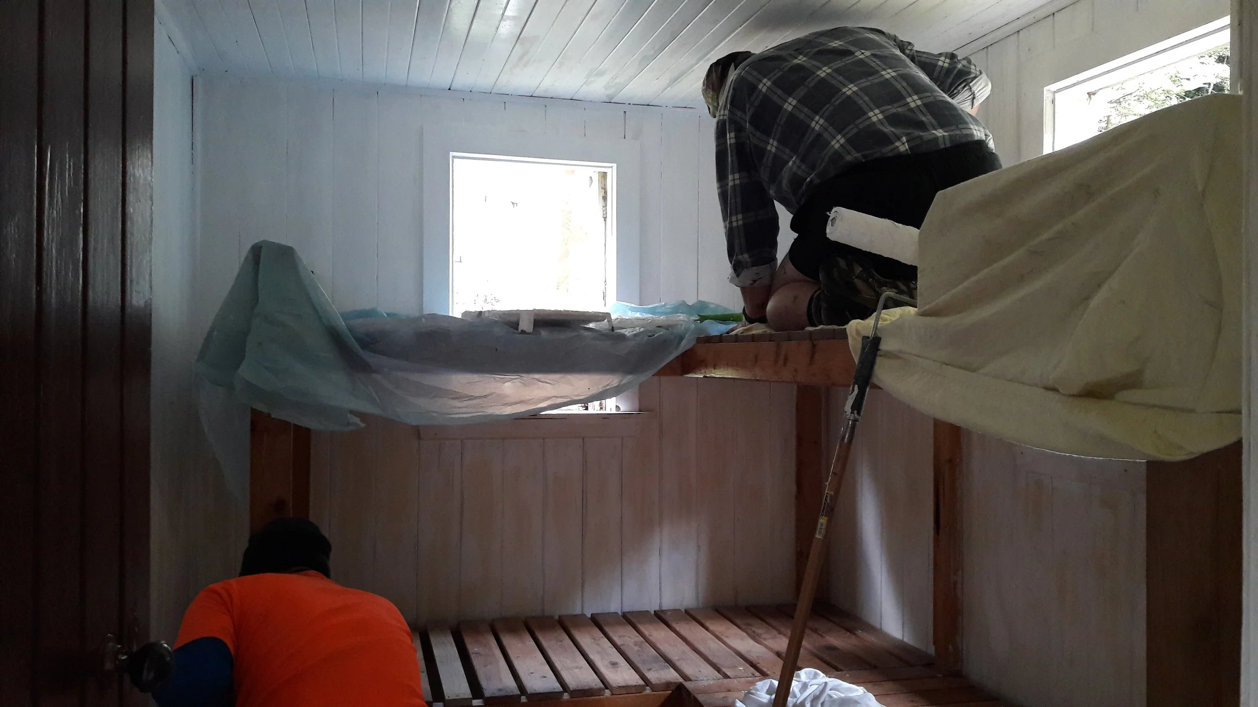 16 April - Justin and Aron painting bunkroom.jpg